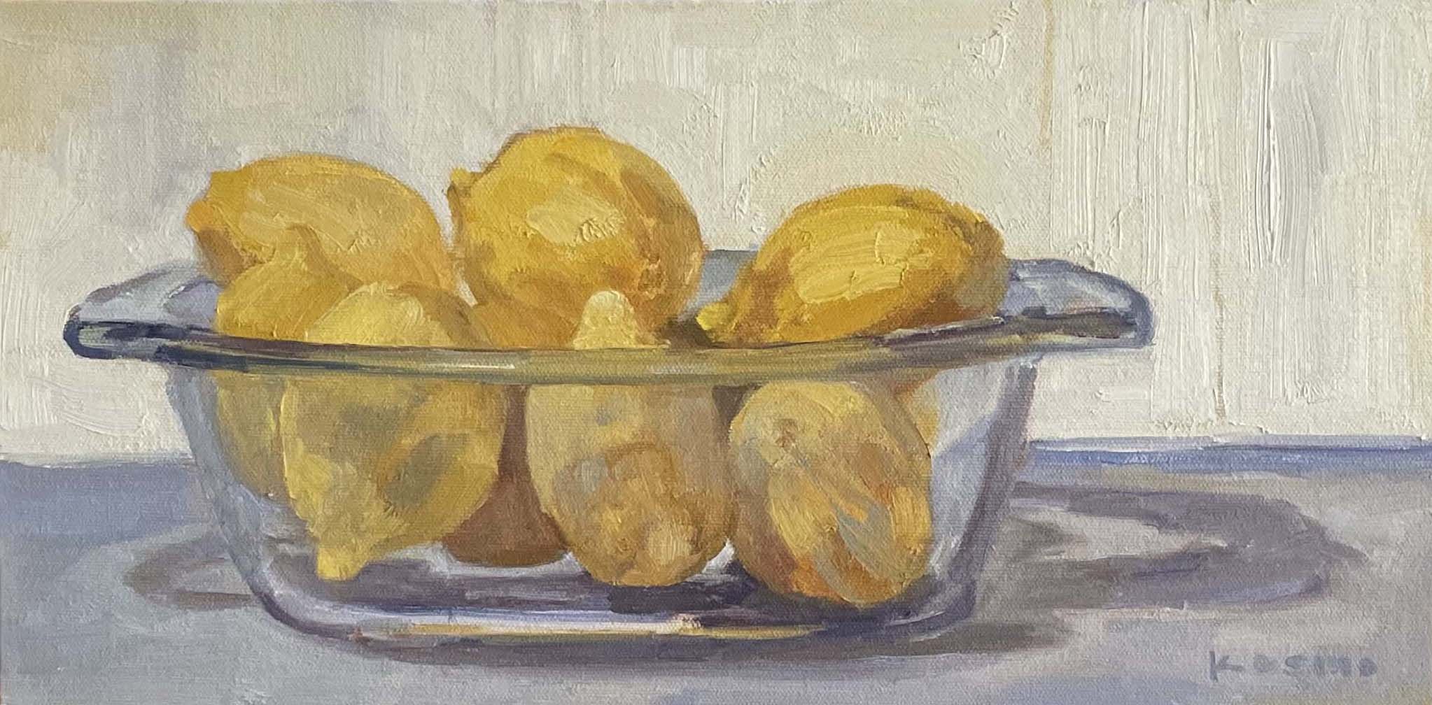 "Lemonade,"
Studio, 8x16, Oil