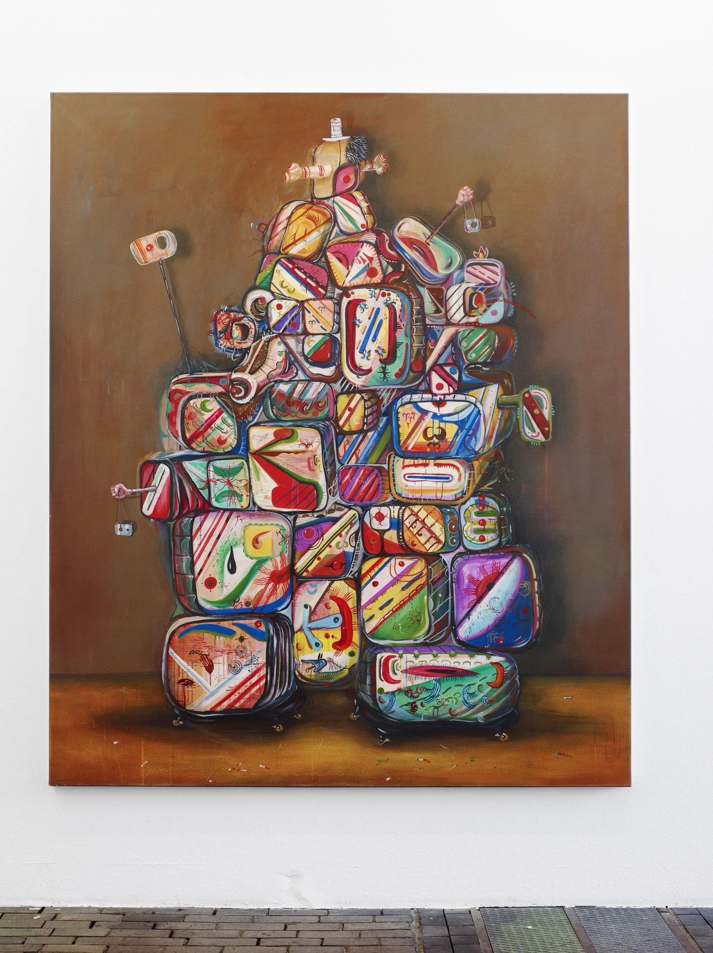 X_ZIOLK41674_JJZ_Totem Painting_oil on canvas_210x175x4cm_2009.jpg