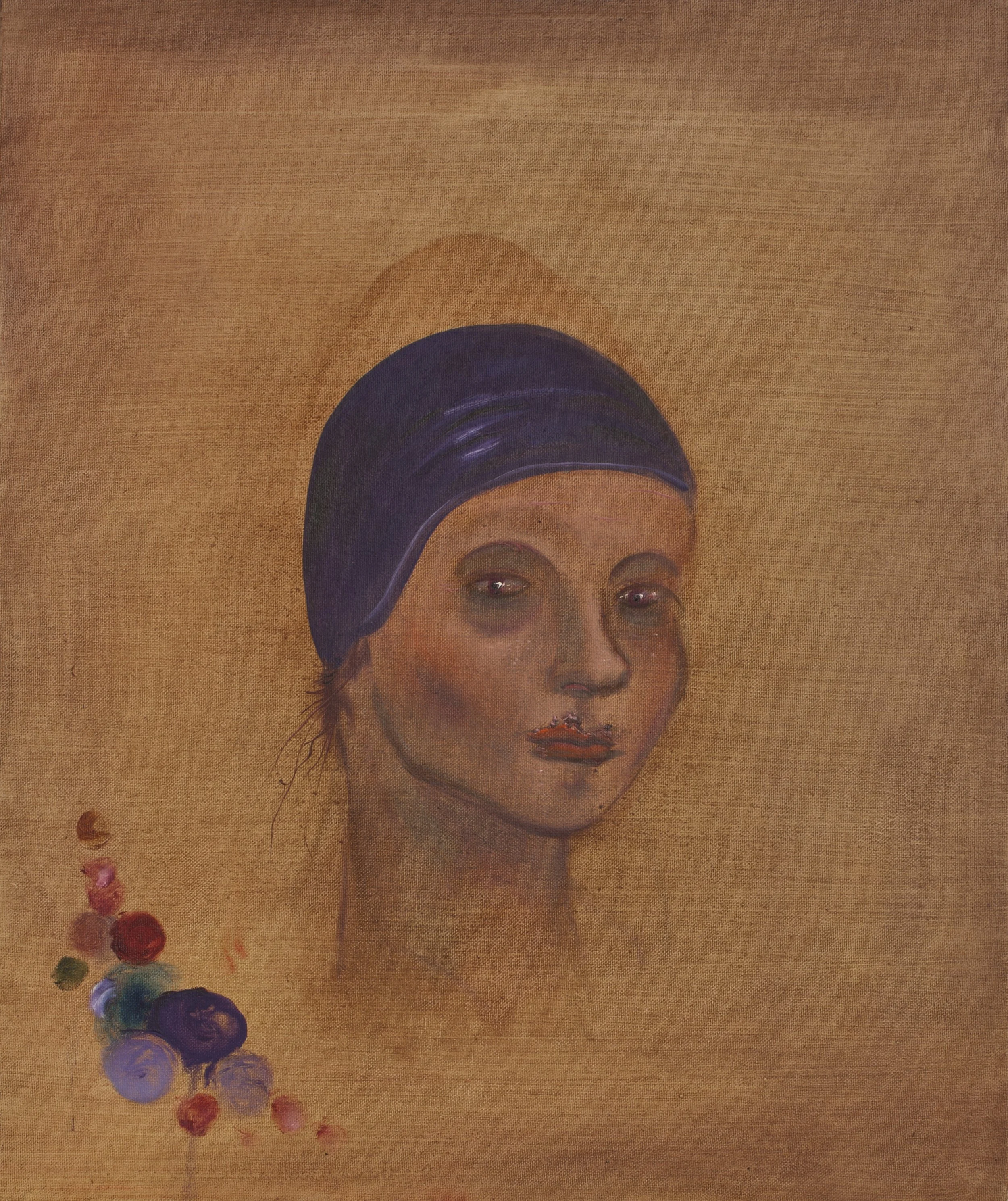 bez tyt kobieta w czepku 55x46cm 2011 400dpi_1.jpg