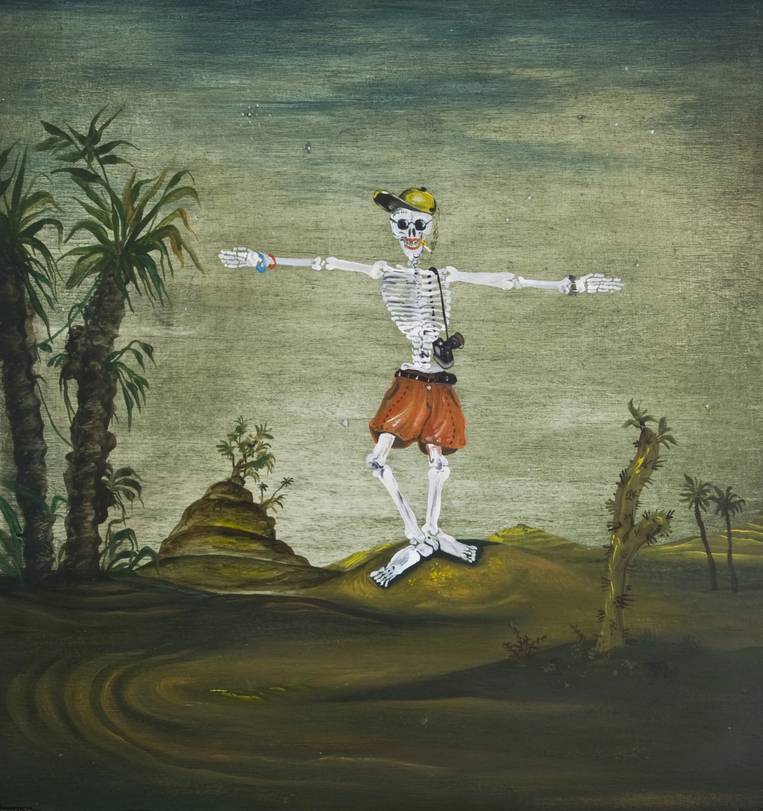 15 bez tyt (turysta) olej deska 32x30cm 2009 300dpi.jpg