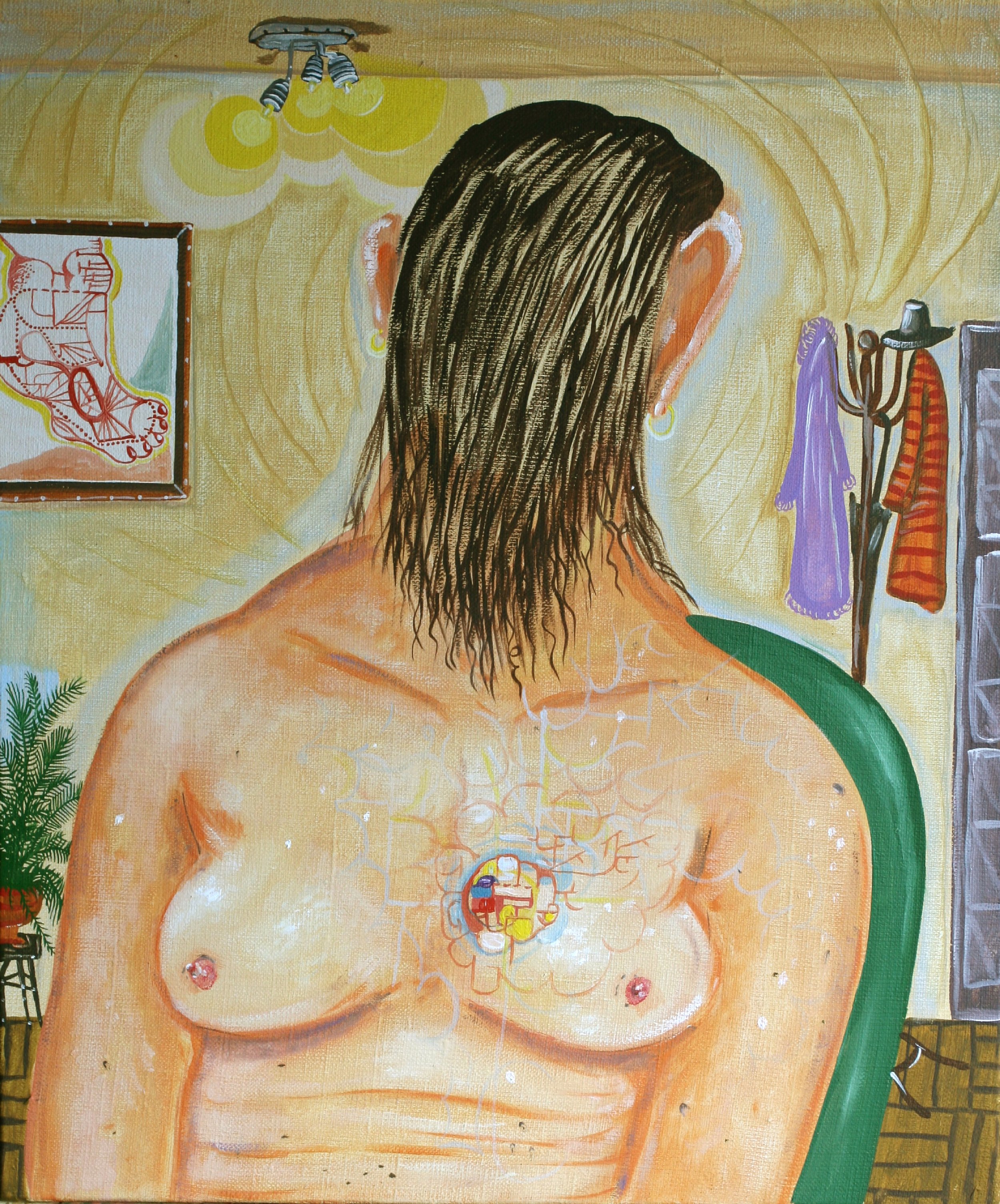 57, wstydliwa dziewczyna, 55x46cm, olej, plotno, 2007, 300dpi.jpg