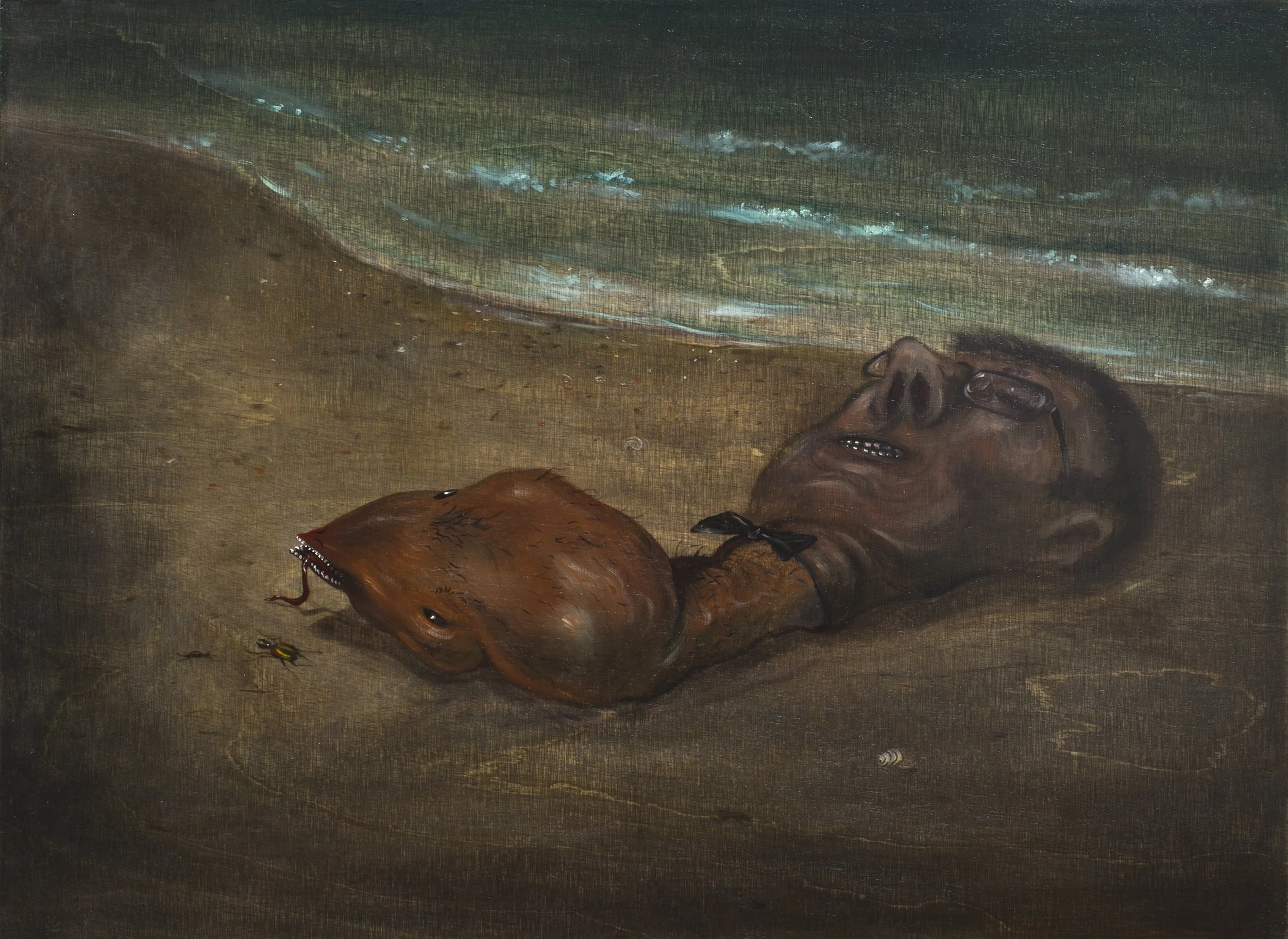 Nocturn or The Sleep of Reason 29,1 x 39,8cm oil on panel 2013 300dpi .jpg