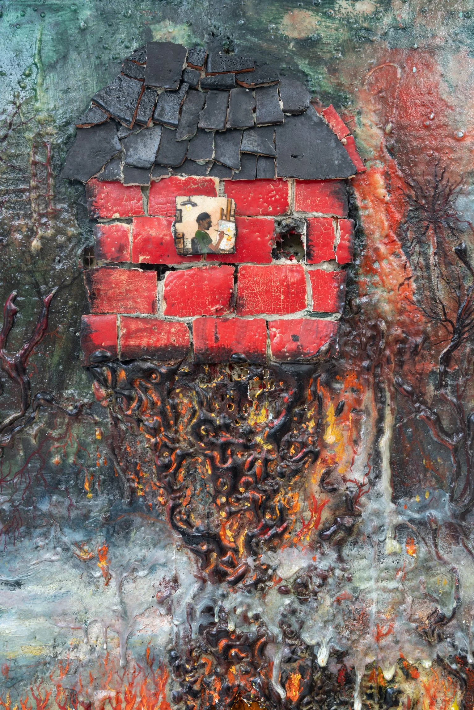 LSN_JJZ_Head Of Gold (detal)_40x39,5cm_acrylic and gouache on panel, mortar_2020_72dpi.jpg