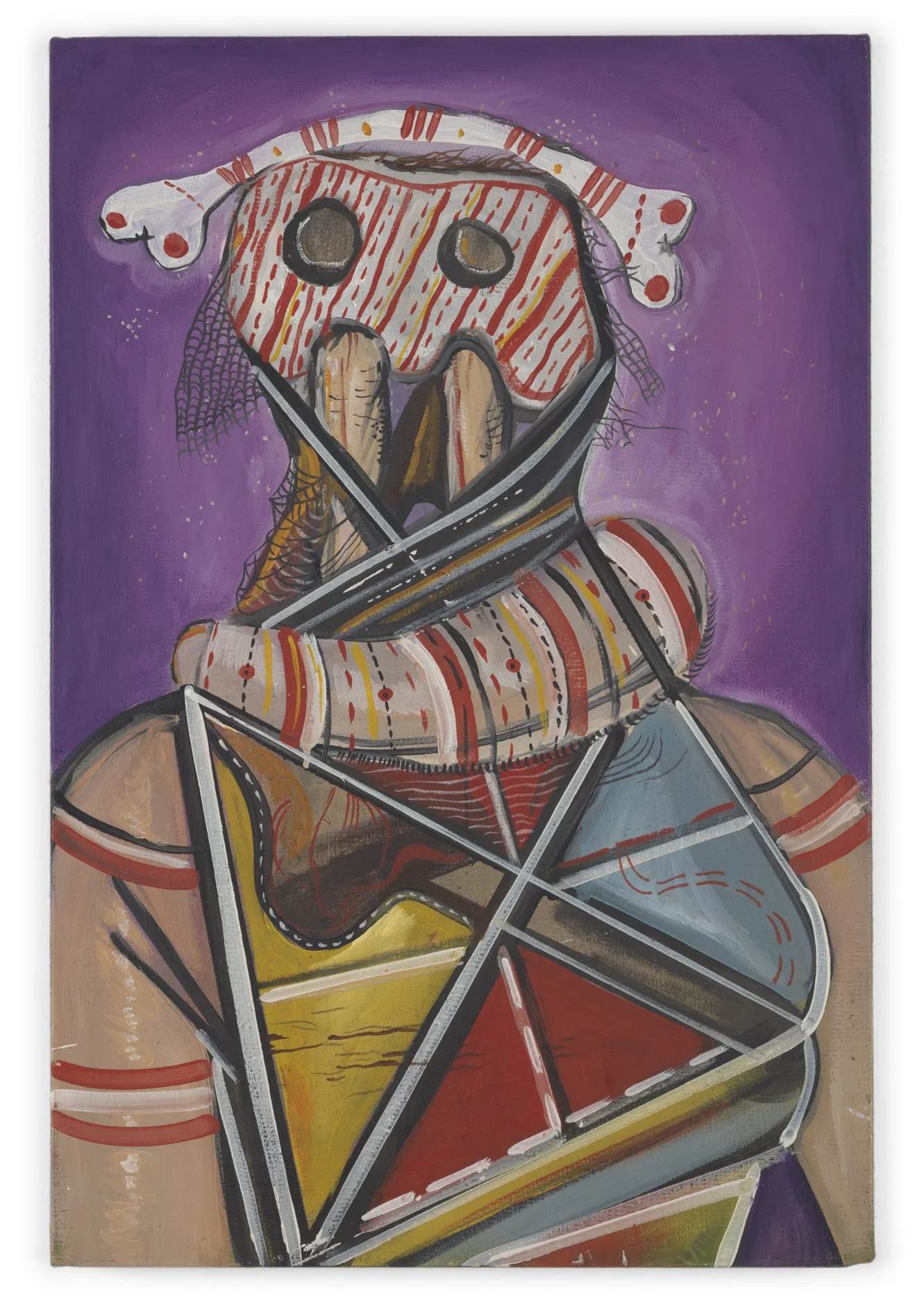 X_ZIOLK42009_JJZ_Mask_oil on canvas_60x40cm_2009_photo BG.jpg