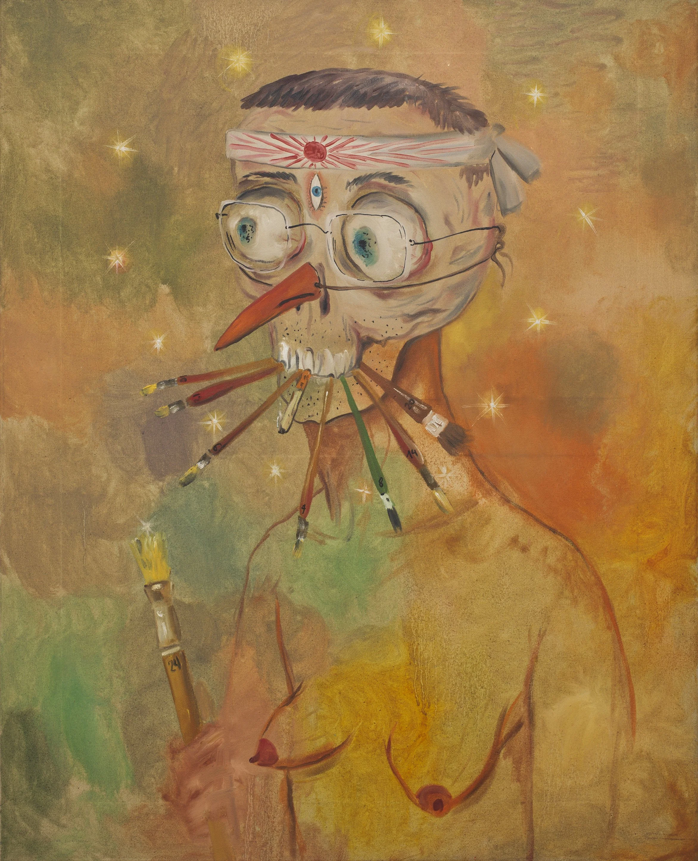 14 Untitled (Painter) oil canvas 2013 90x72dpi 300dpi .jpg