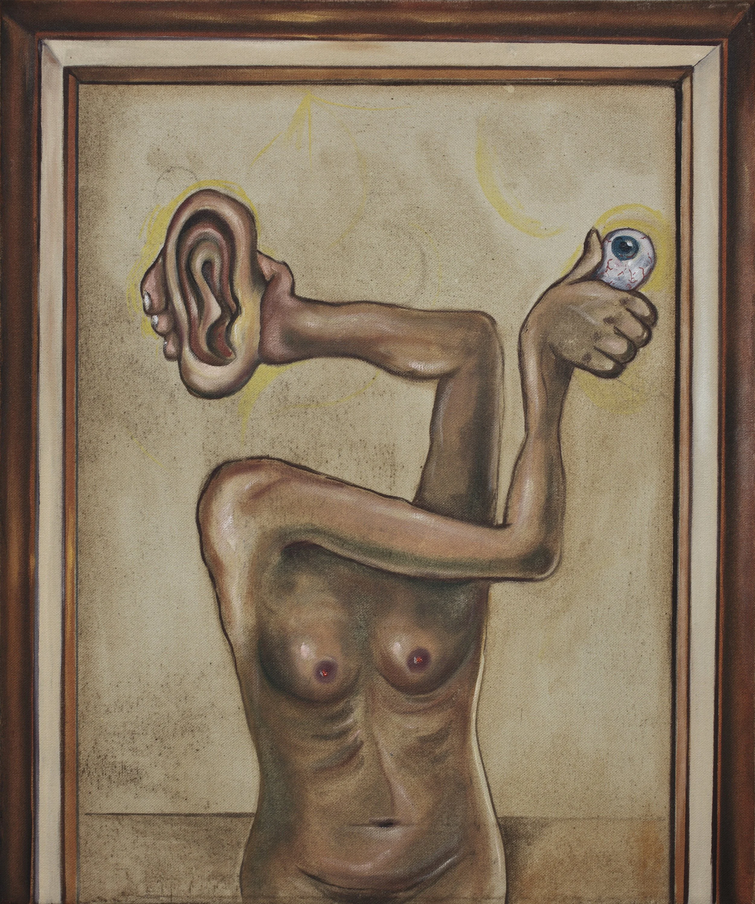 142 reka oko ucho 55x46cm oil on canvas 2014 300dpi.jpg