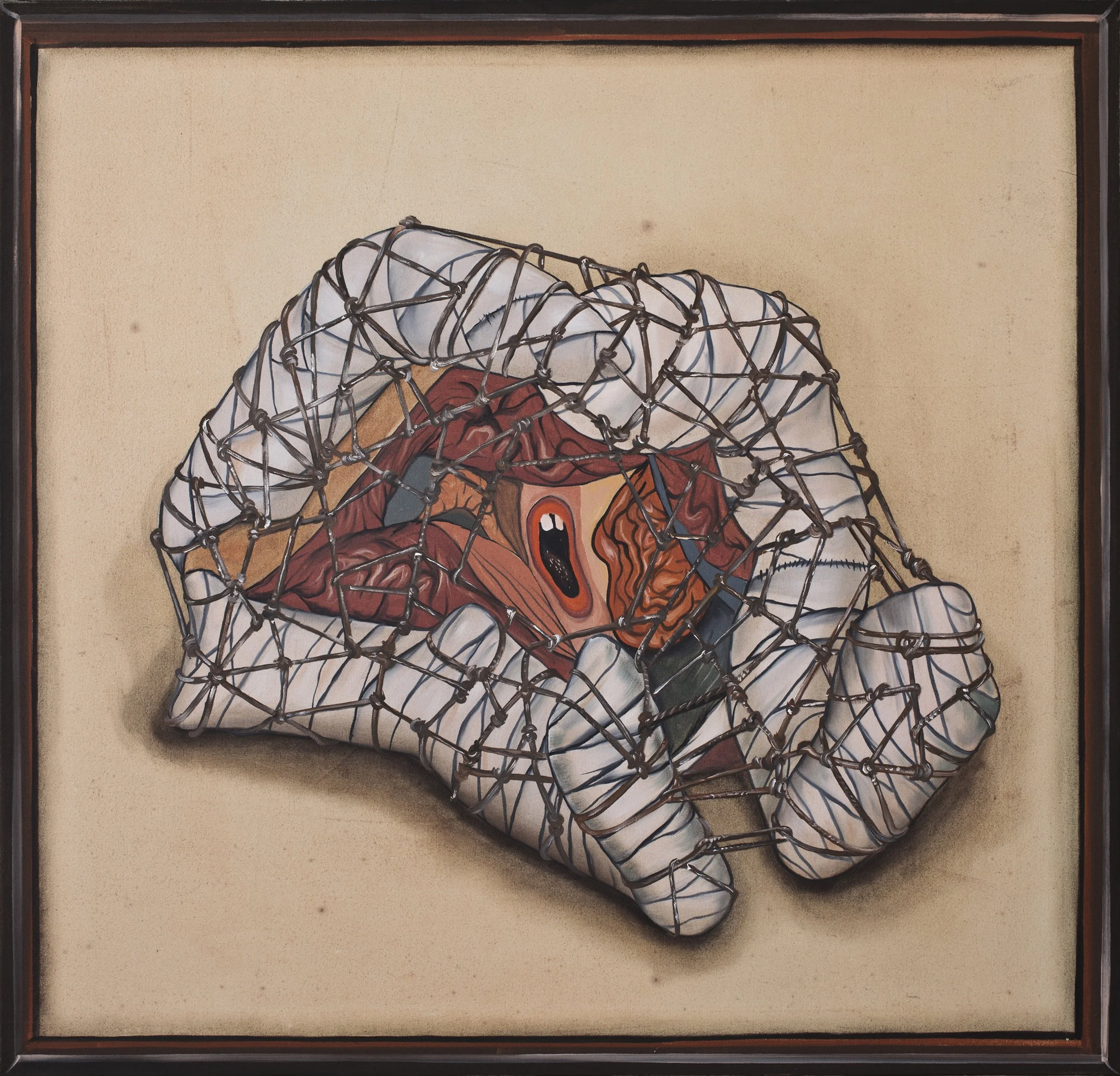 90 Trapped 72x75cm oil on canvas 2014 300dpi.jpg