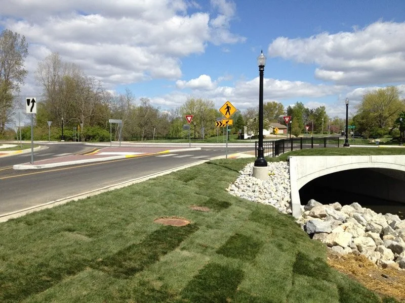 Morrison Avenue & Jackson Street Roundabout