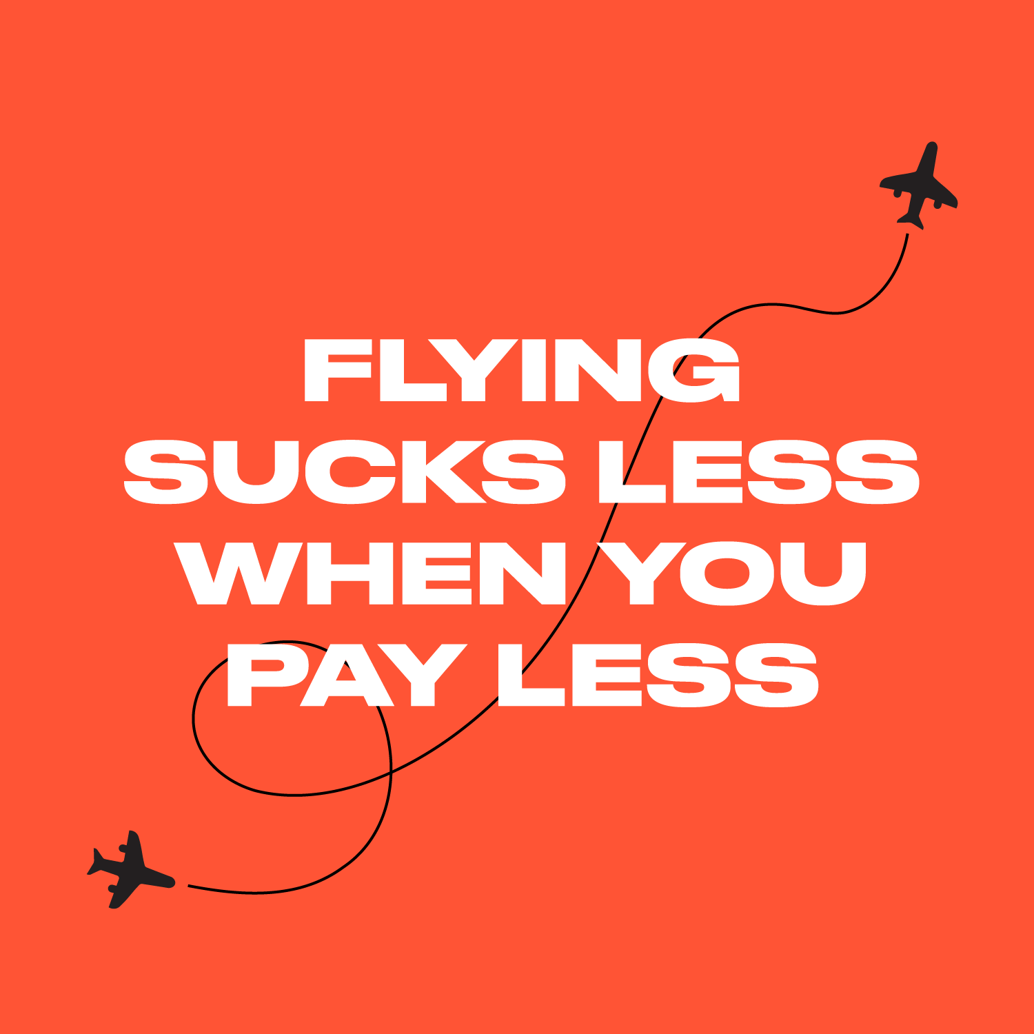 Headlines for Canada Jetlines brand identity.