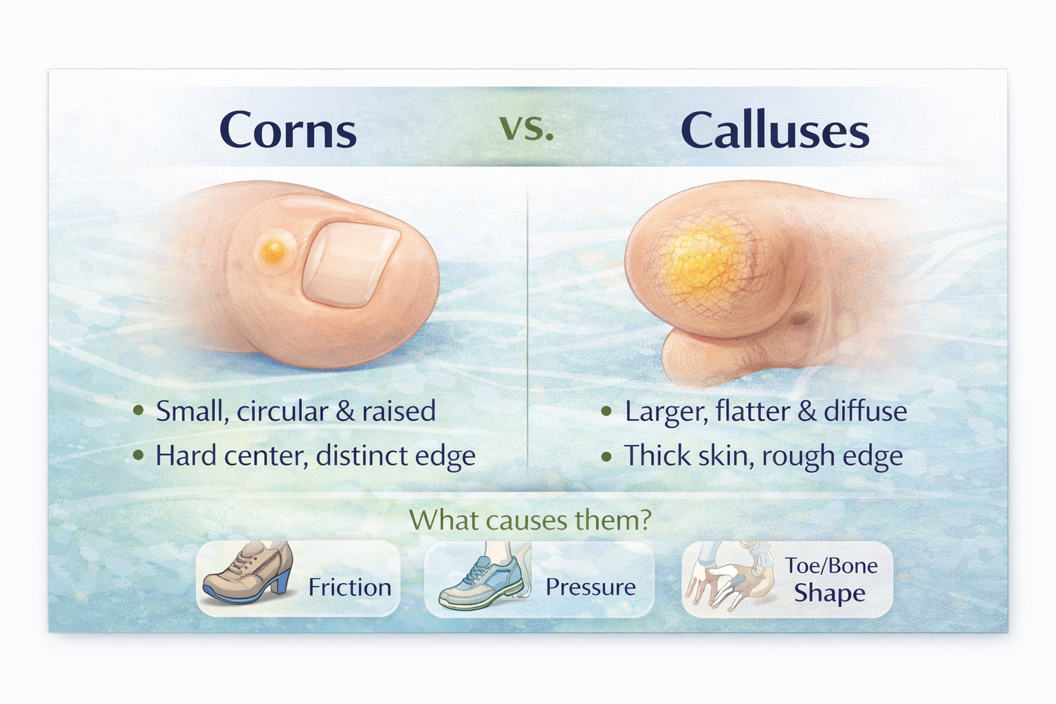 Corns vs Calluses: What's the Difference and How Are They Treated?