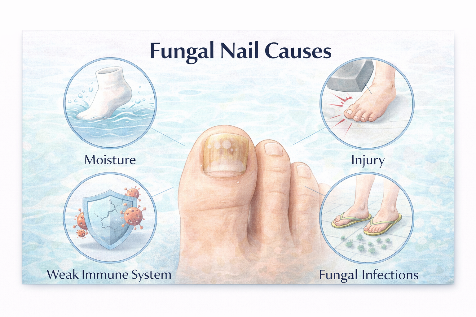 What Causes Fungal Nail Infections? Signs, Risk Factors and Treatment