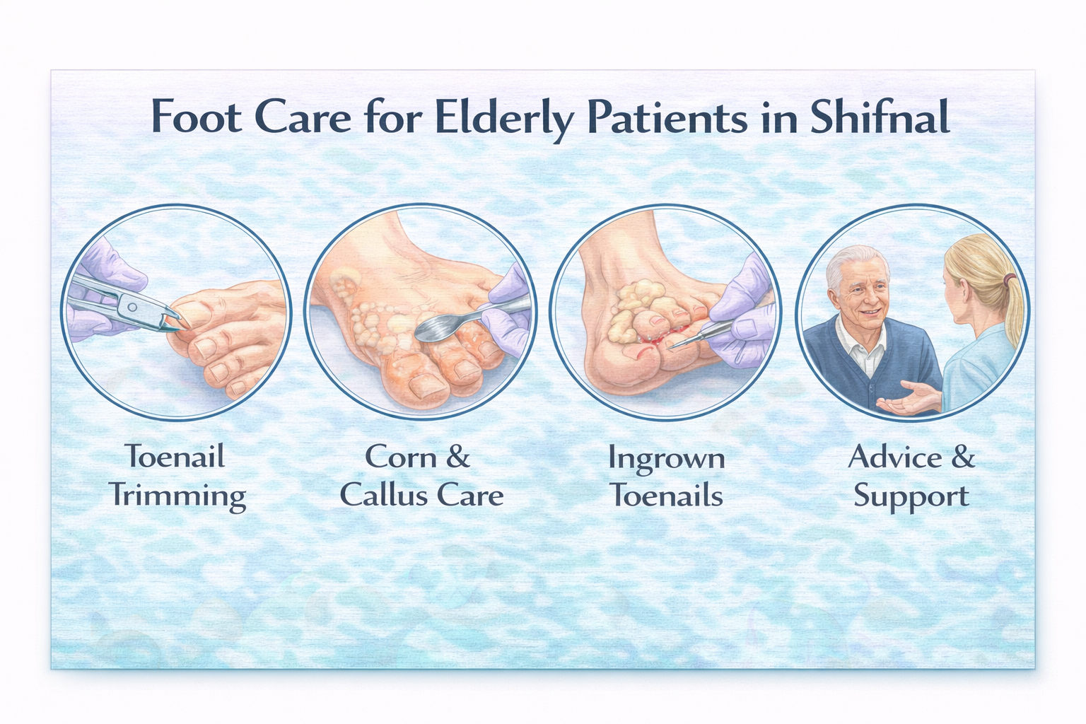 Foot Care for Elderly Patients in Shifnal | Finest Feet Footcare