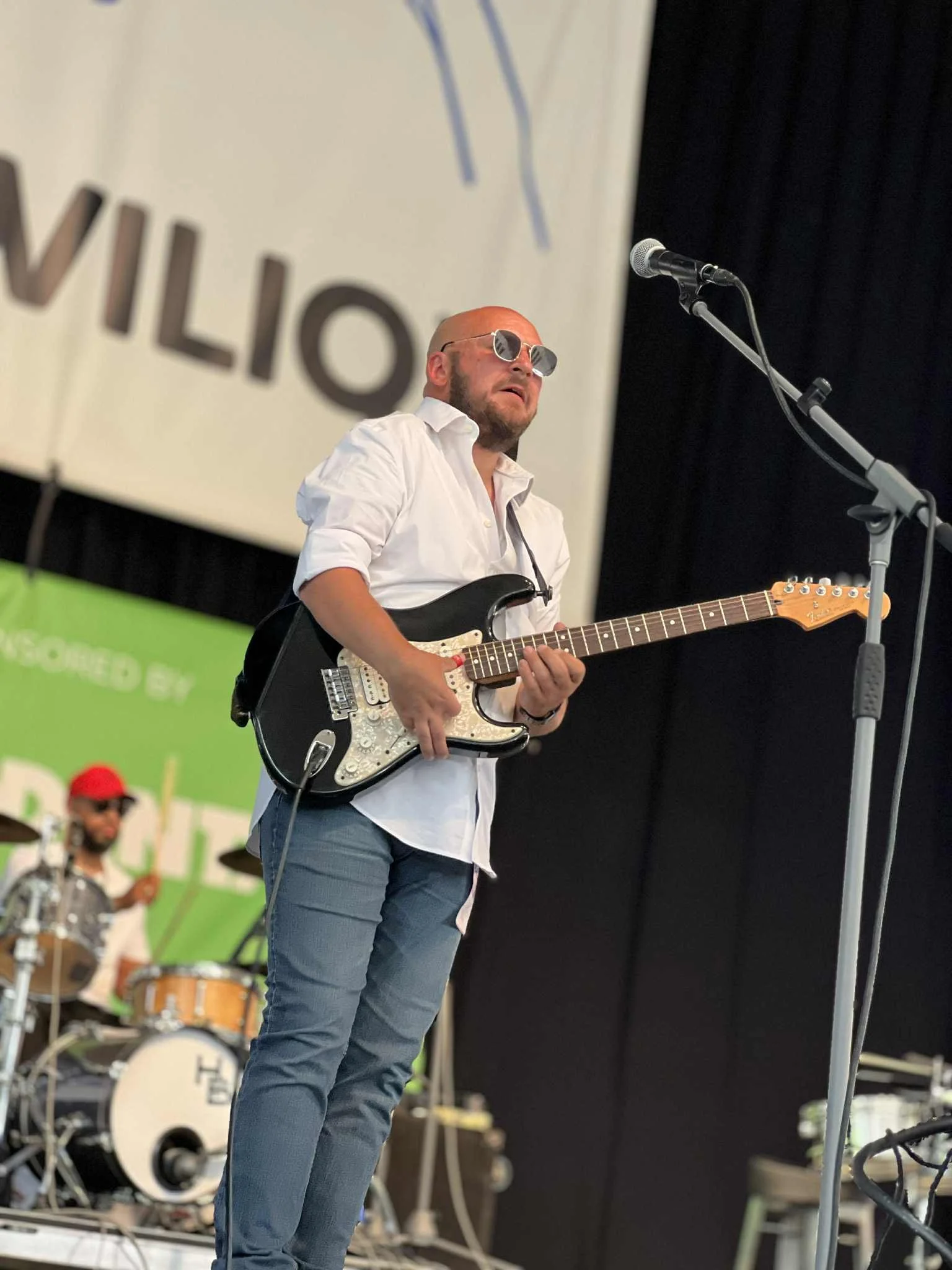 Dara James performing live during a tour stop in Virginia