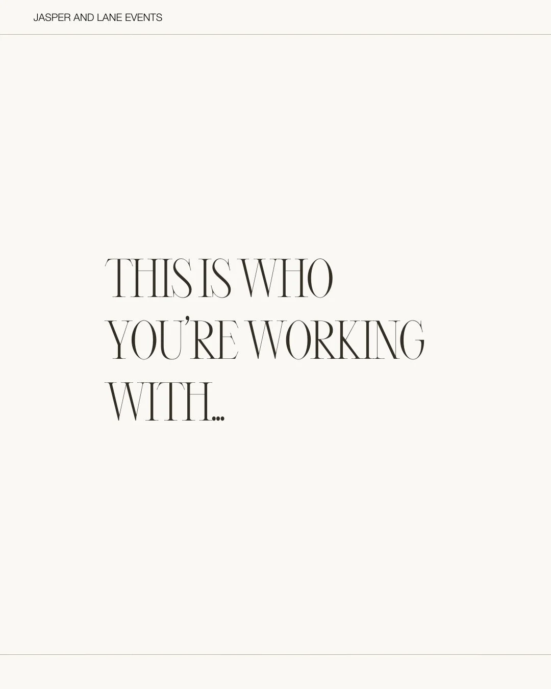 I don&rsquo;t share much of this side often.
But behind every design deck, every timeline, every detail we refine&mdash;there&rsquo;s a person shaping it.
And I think that matters more than people realize.

Because the weddings that feel the most sea
