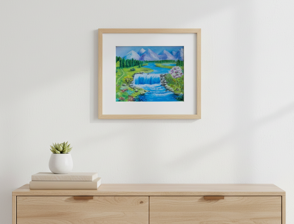 Printemps des montagnes - Imprimé