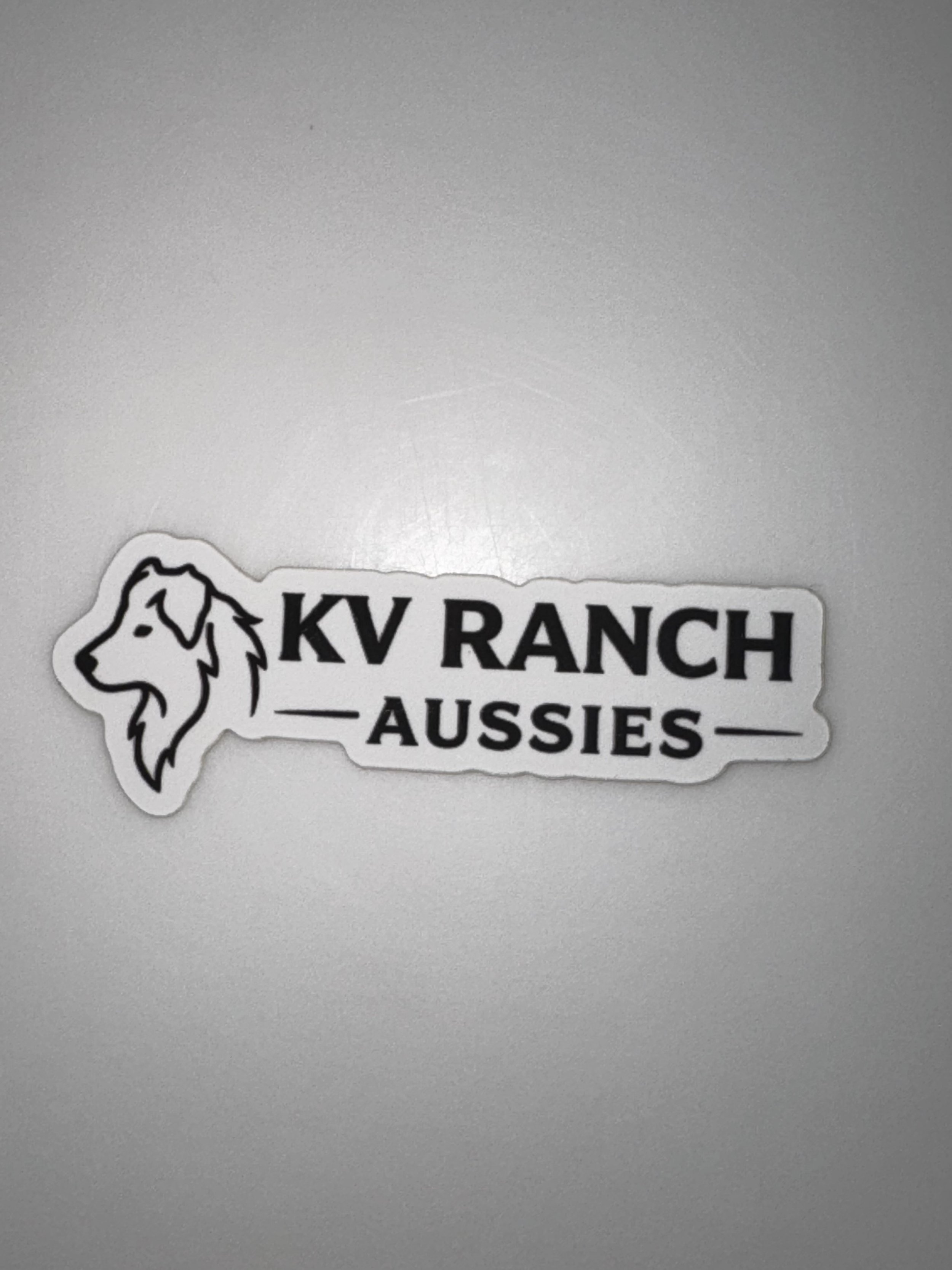 KV Ranch Aussies Sticker