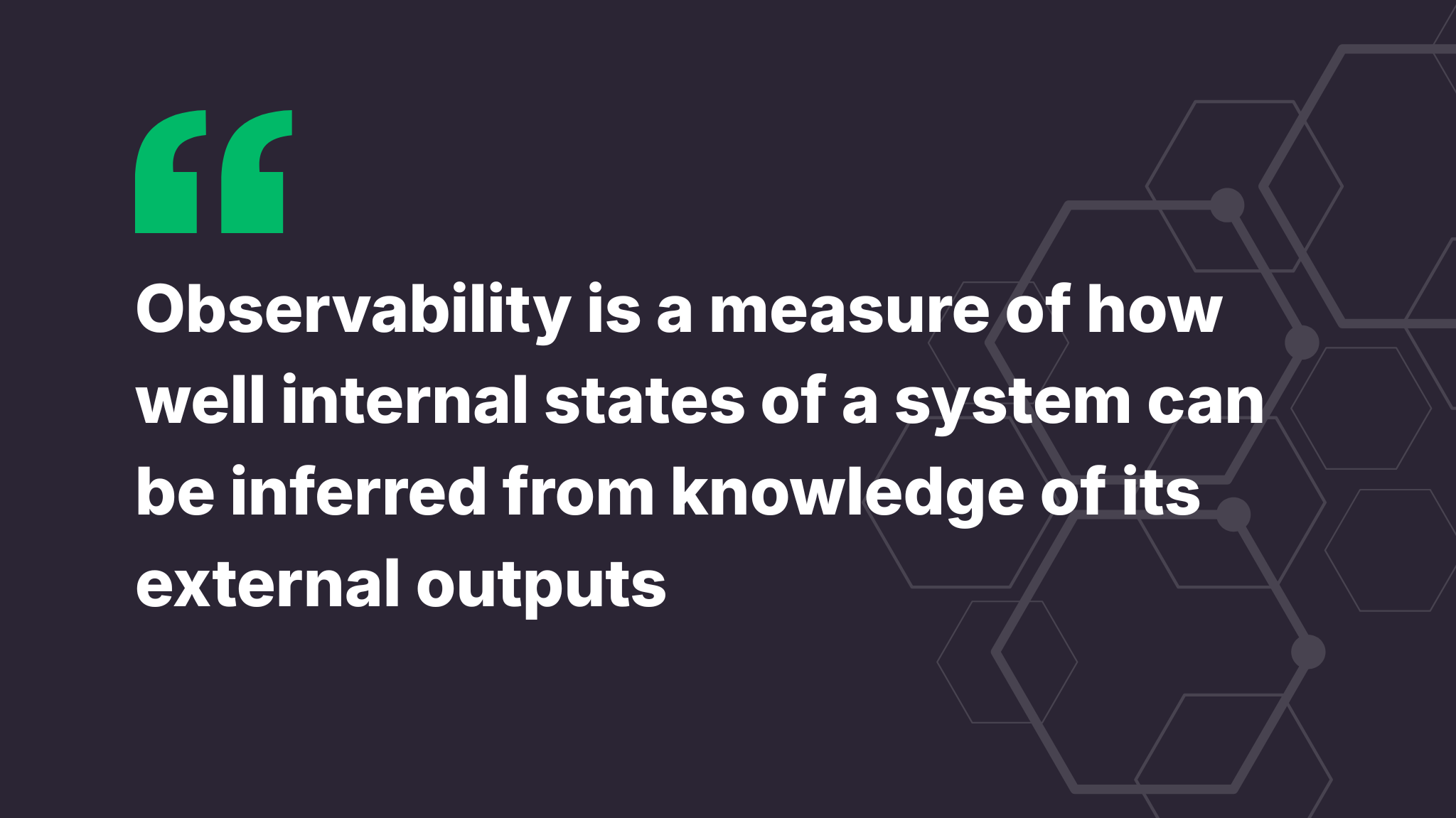 Our Take on Observability