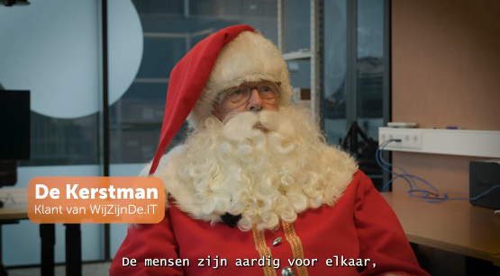 Een klantvideo met… de kerstman?