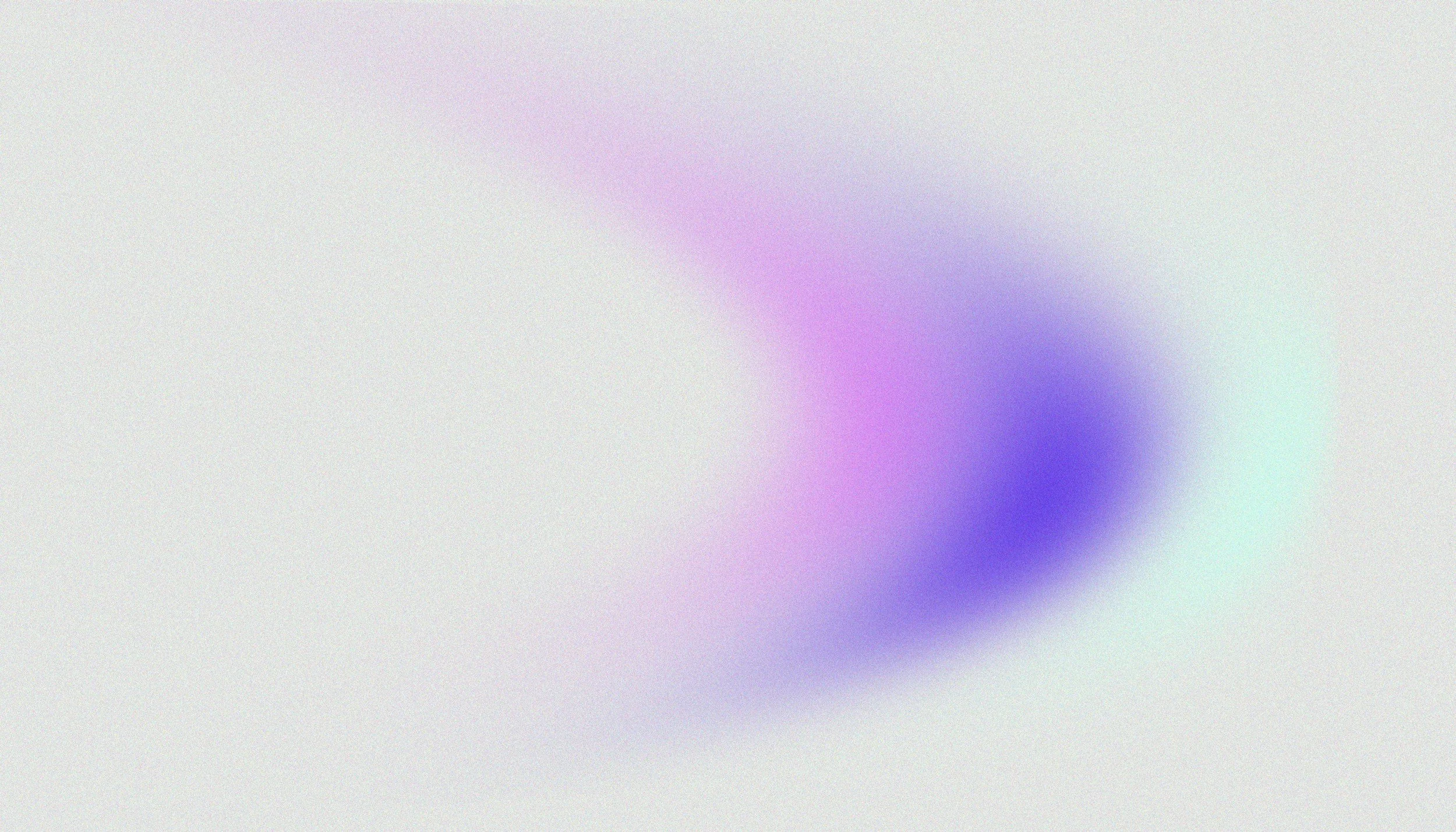Abstract background with a gradient of pink, purple, and light blue colors on a light gray background.