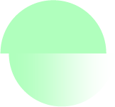 Aseri's logo in green: a cirlce that's offset through its equator.