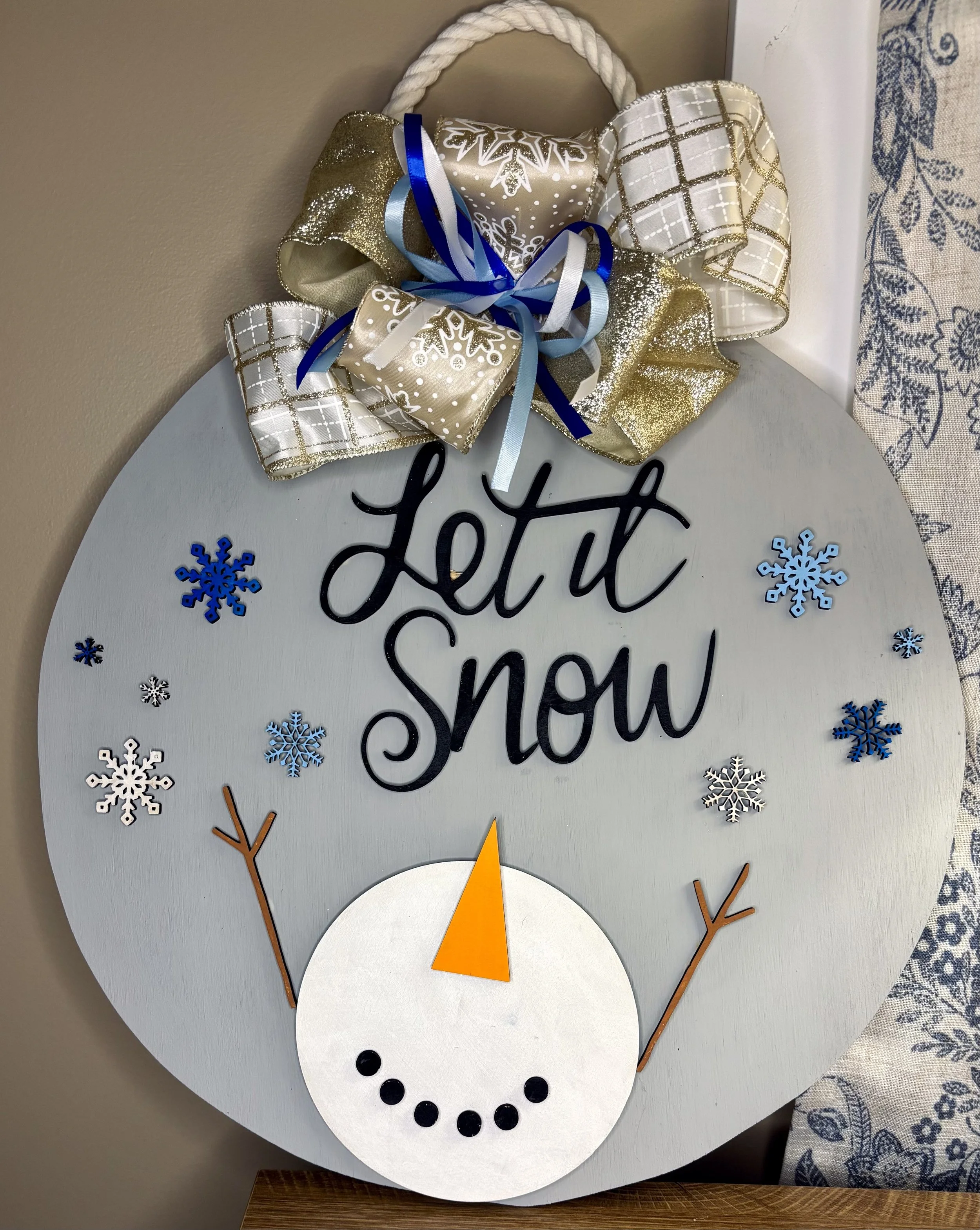 Let it Snow Door Hanger