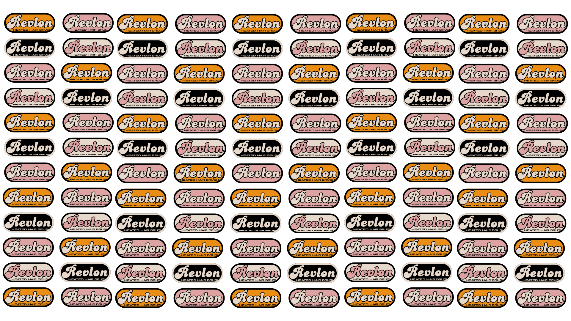 REVLON INFOMERCIAL GRAPHICS