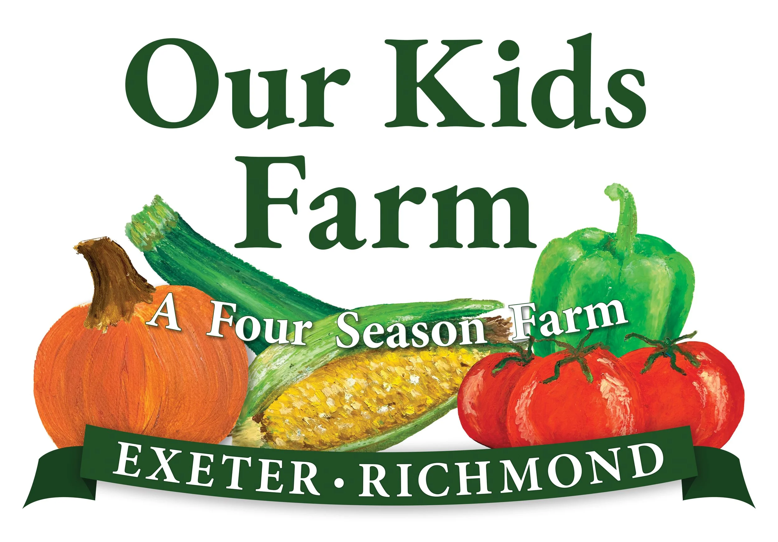Our Kids Farm Exeter RI logo 