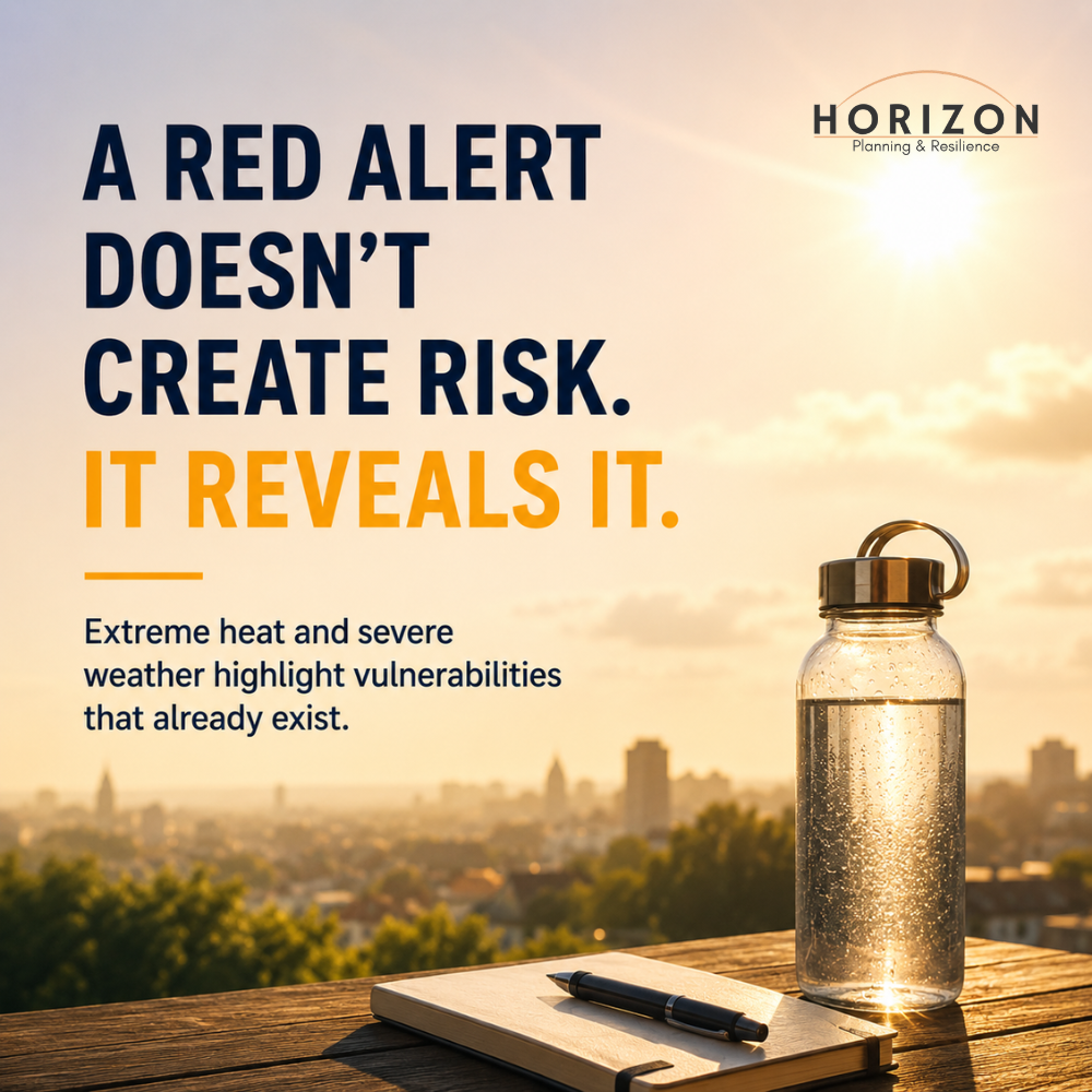A Red Alert Doesn't Create Risk. It Reveals It.
