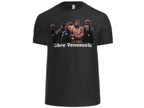 Free Venezuela Maduro in Cuffs T-Shirt