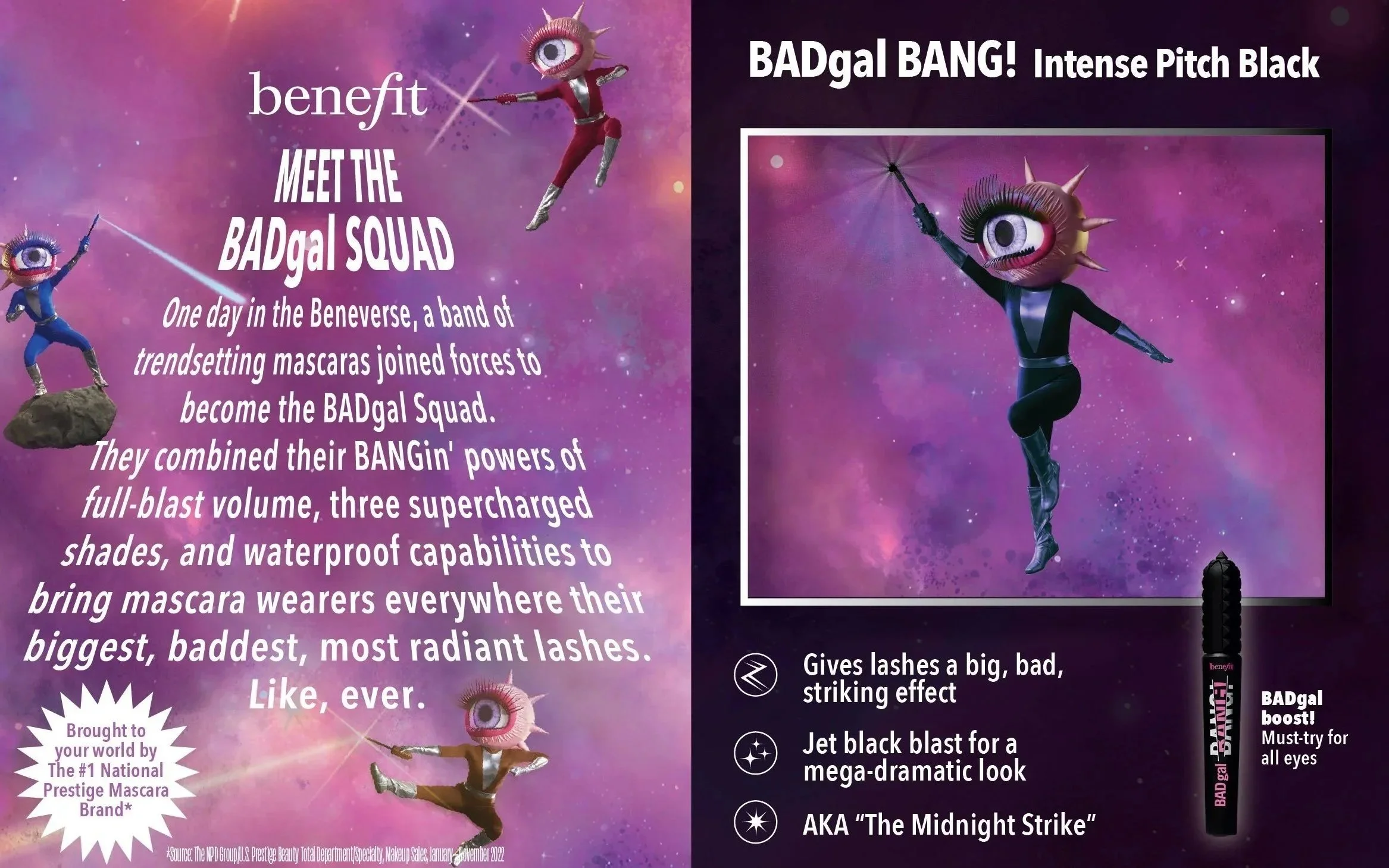 BADgal BANG! Colors Info Card