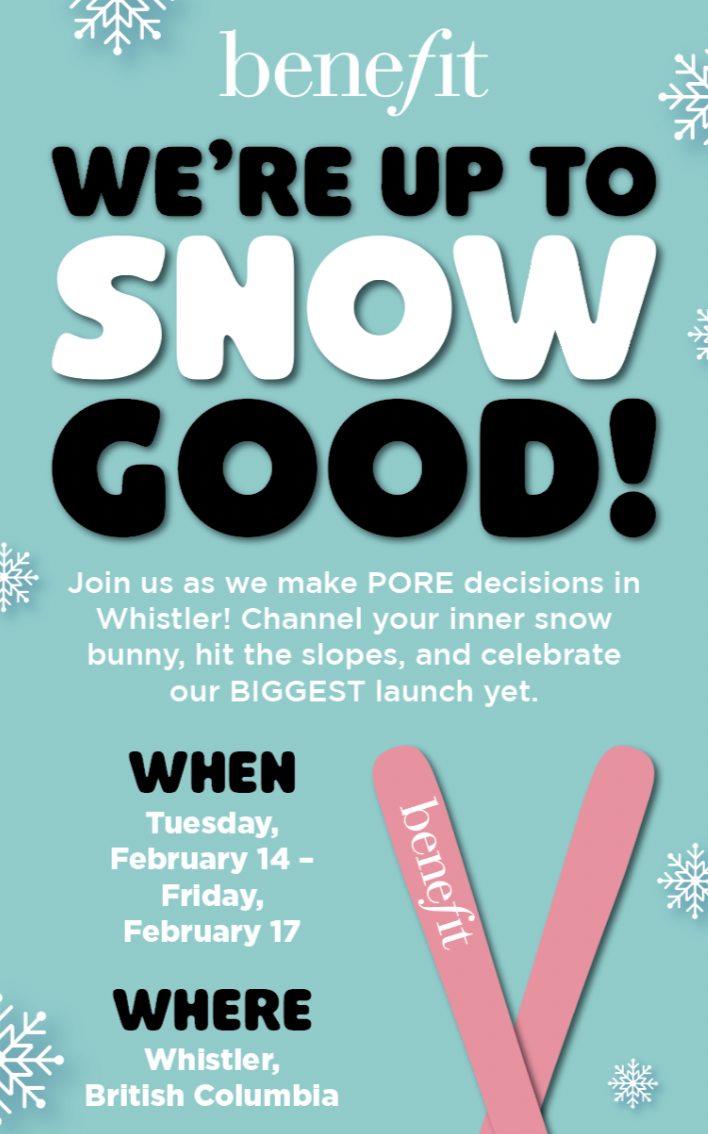 Pore Care Event Invite