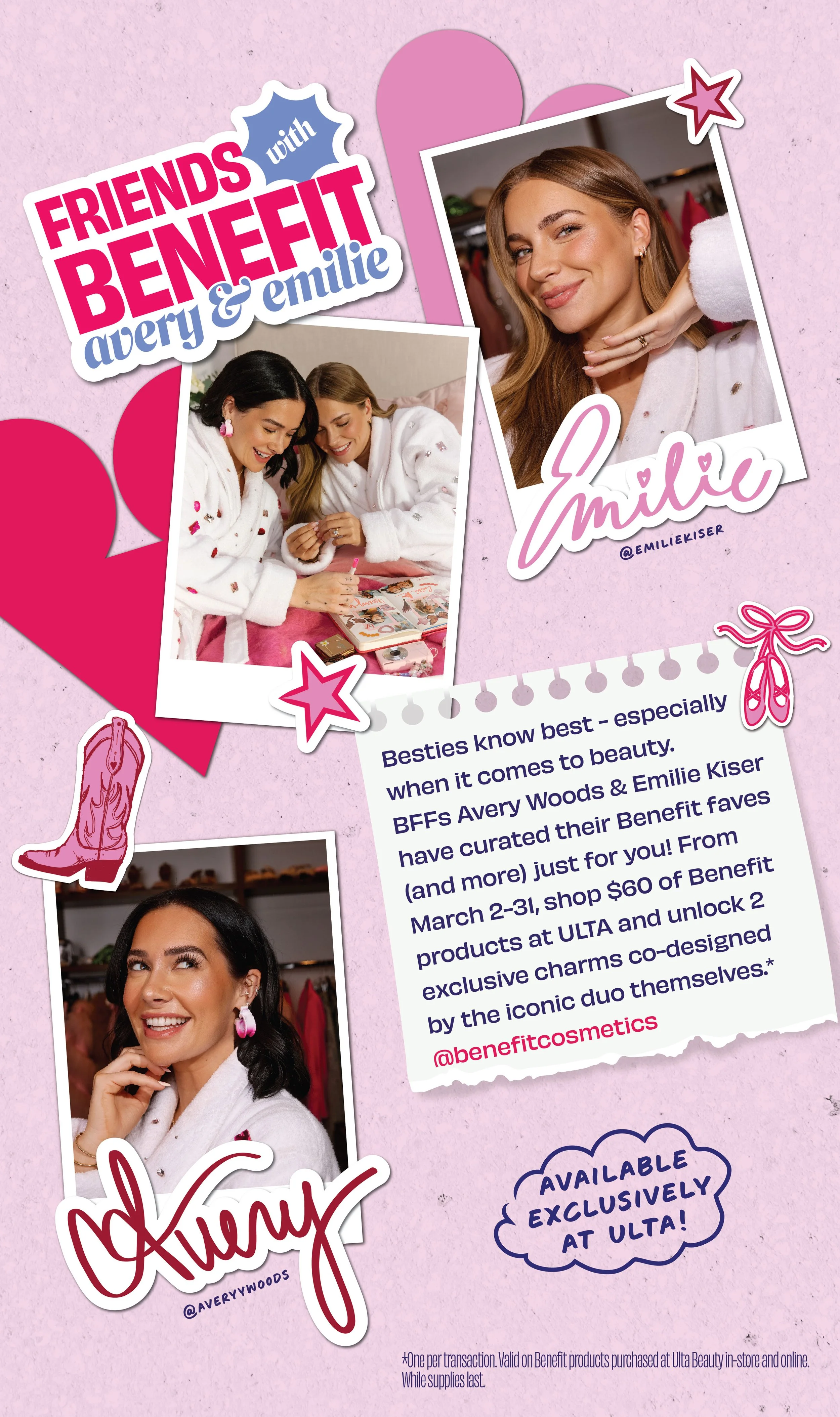 Friends with Benefit Info Card ft. Avery & Emilie