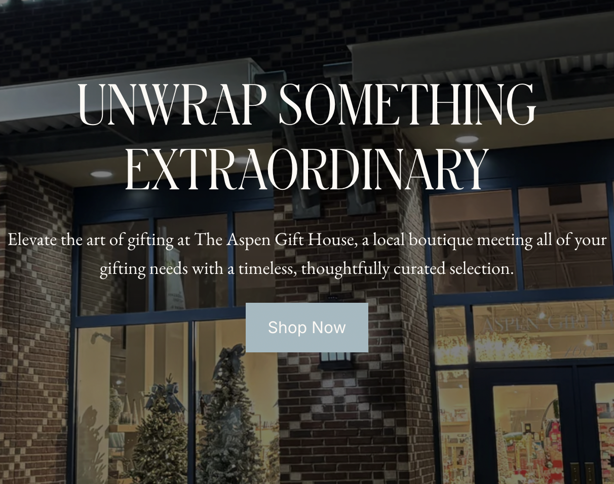 Aspen Gift House // Rebrand Launching Soon