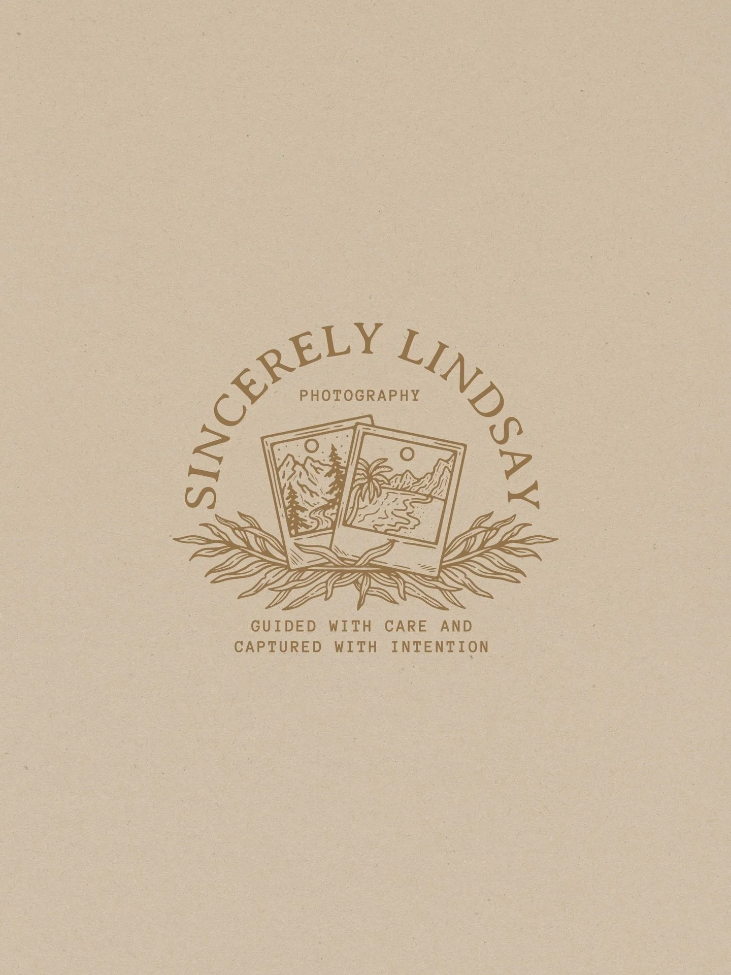 capturing moments that feel sacred 🎞️

designing this brand identity for @sincerelylindsayphotography felt like telling a story of two places that bring so much love, warmth, &amp; nostalgia to her work. 

together, we bridged the gap between the mo