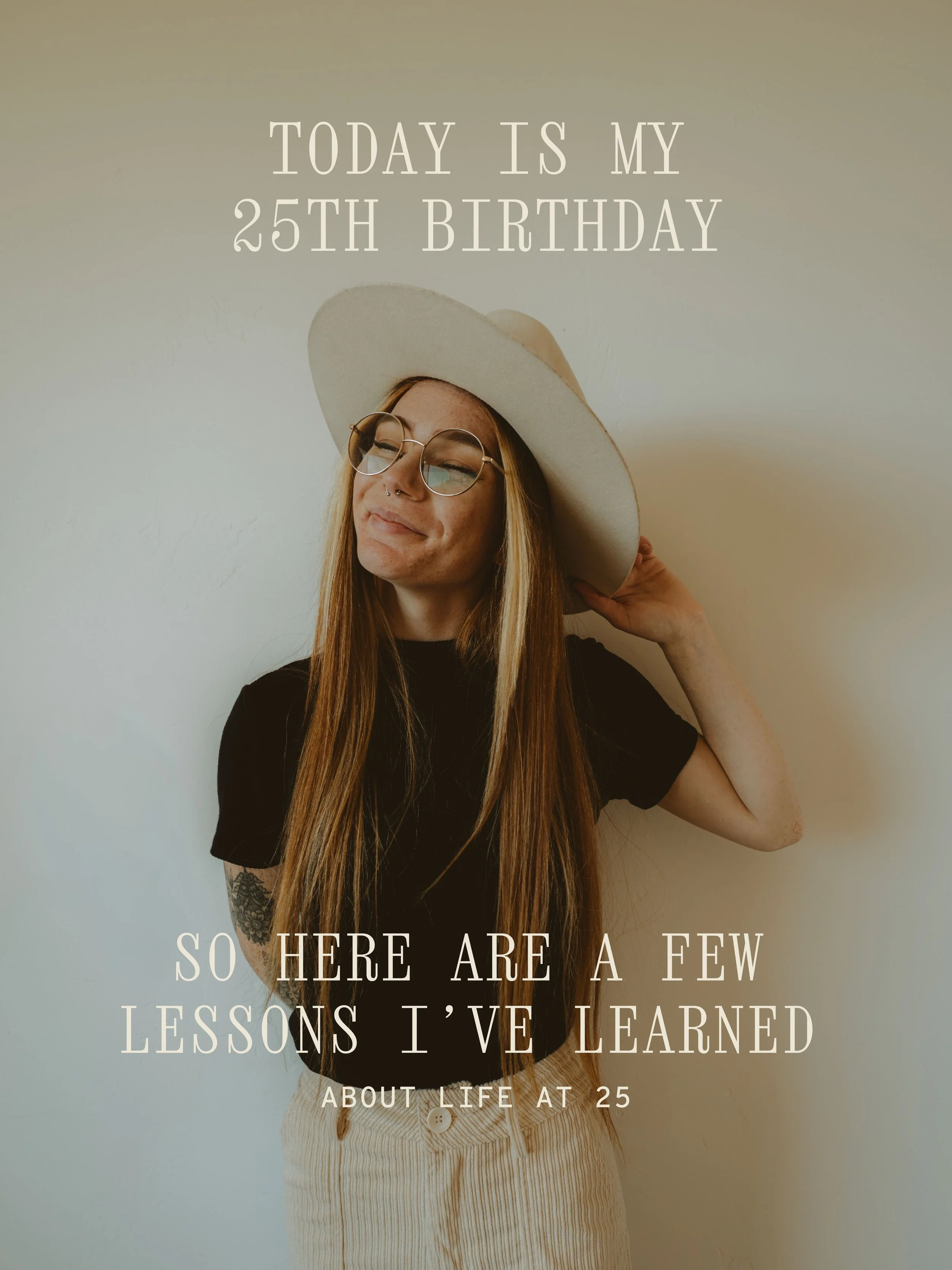 a few things 25 years of life has taught me 🤎 

also, if you don&rsquo;t hear from me today, it&rsquo;s because im eating cake and playing animal crossing. 

#birthday #lifelessons #graphicdesigner #branddesigner #smallbusiness