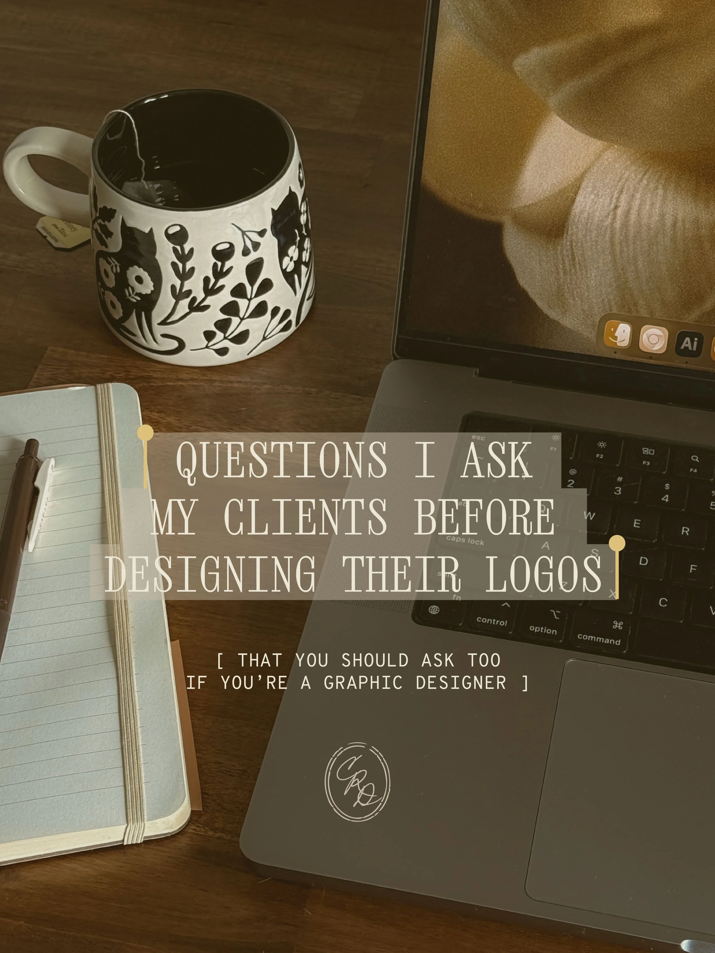 A peek at the questions I ask all of my branding clients before diving into their logo designs 🤎

Because a logo without meaning is just a pretty picture and pretty alone doesn&rsquo;t build a true connection.

#brandidentity #branddesigner #graphic