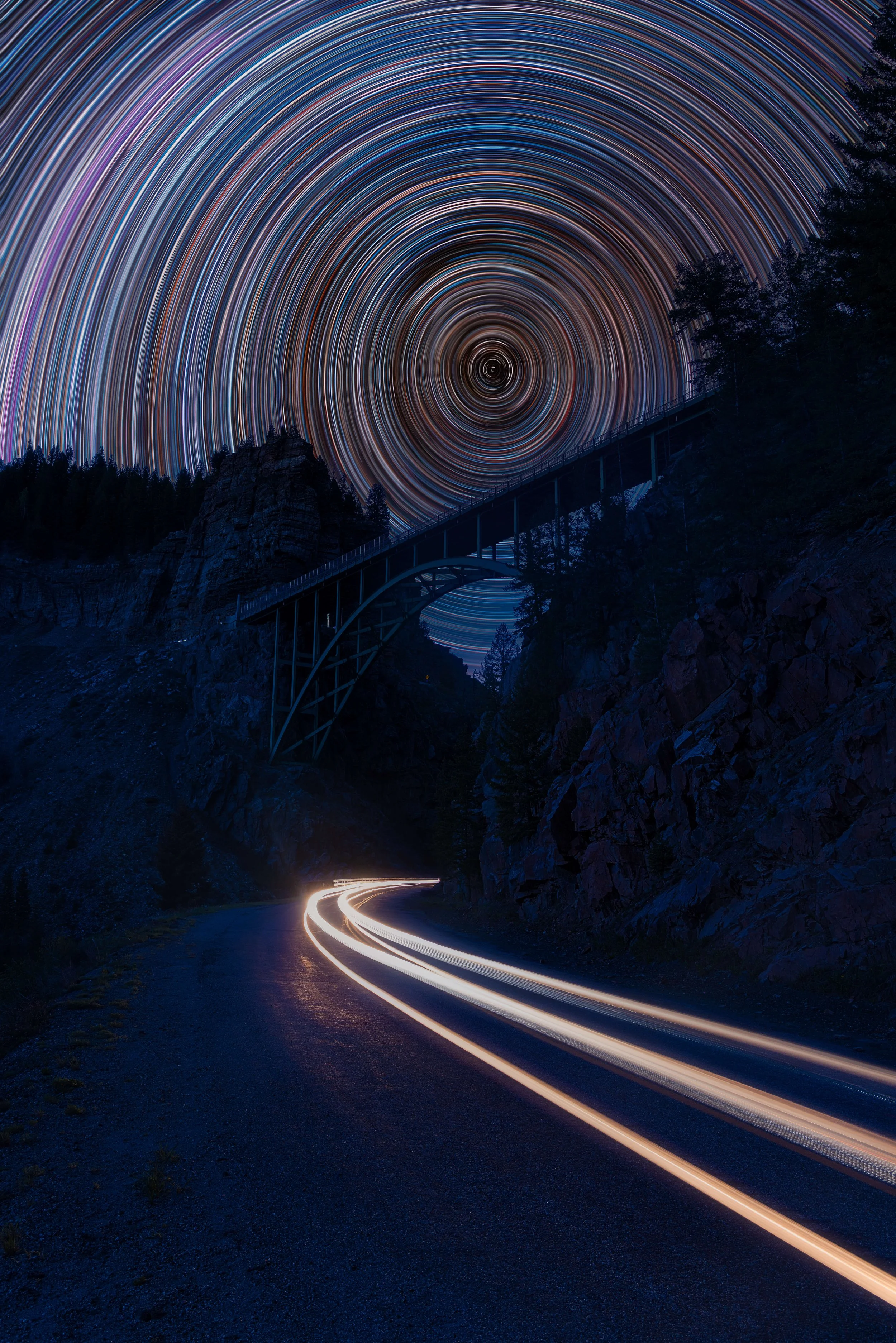 Star Trails & Light Trails