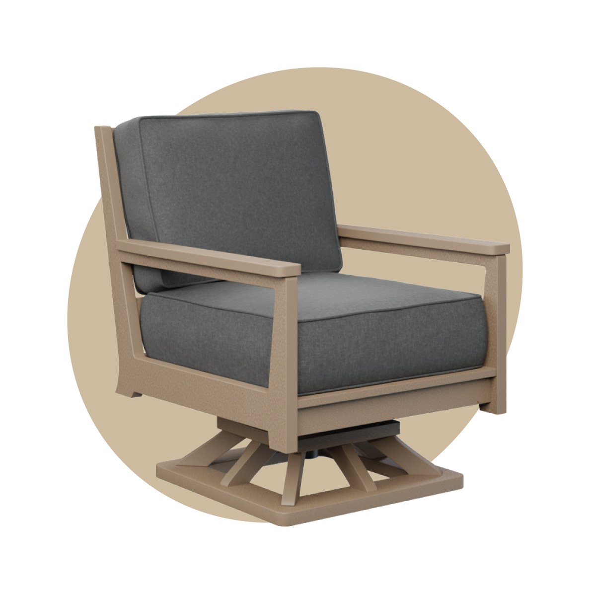 Mayhew Swivel Rocker