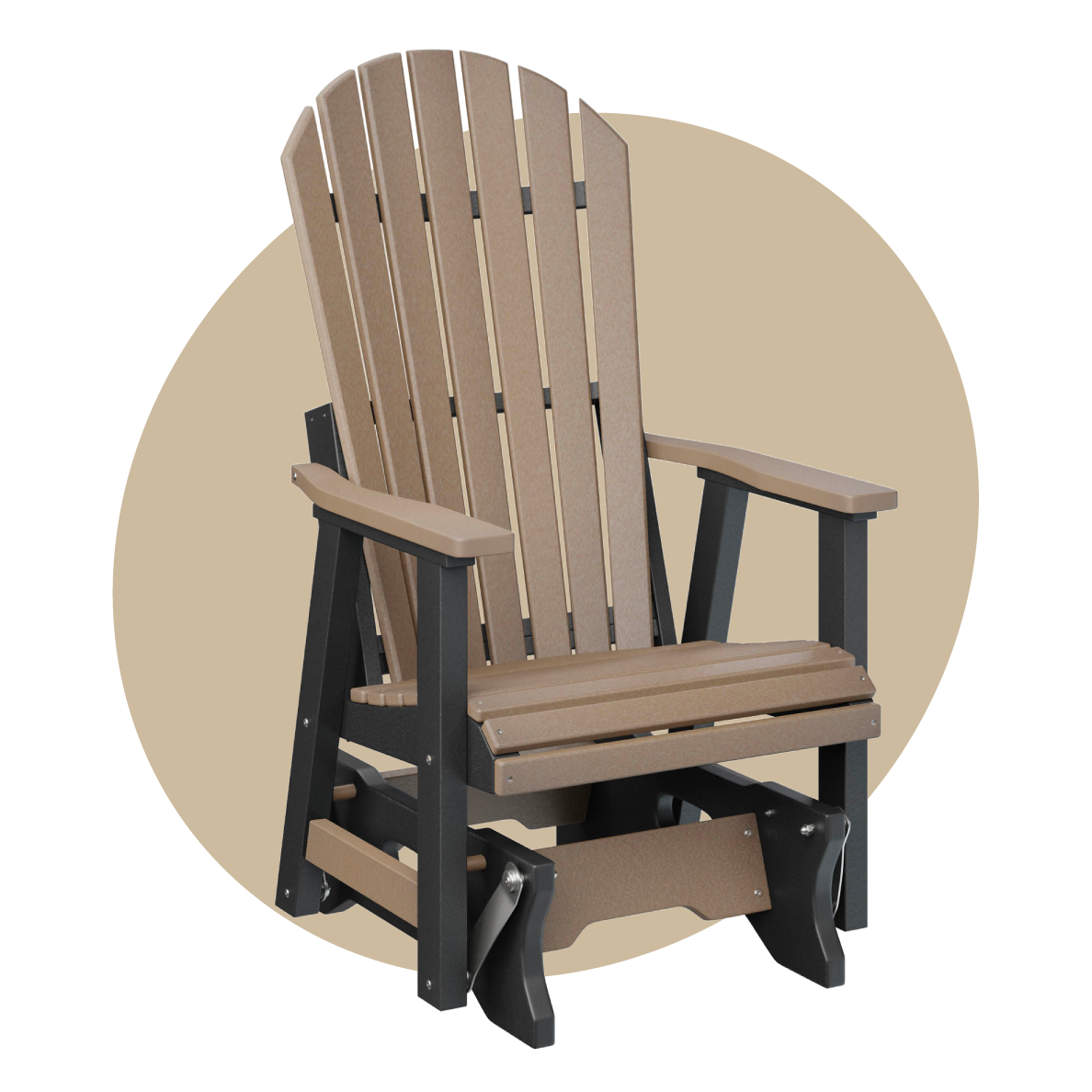 Comfo Back Single Glider