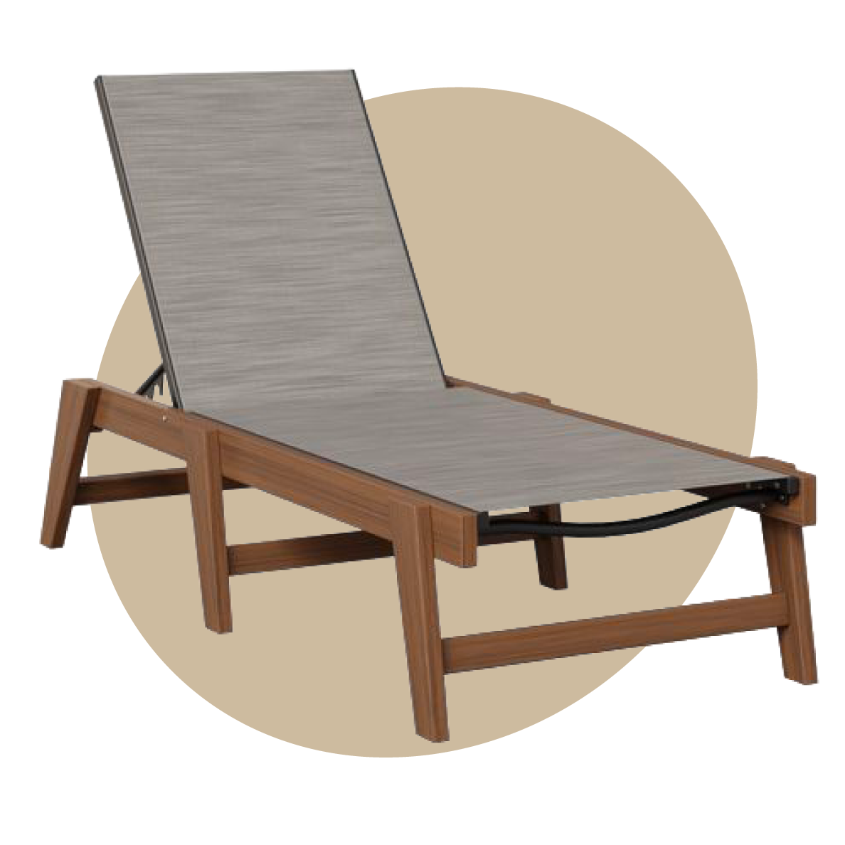 Mayhew Sling Chaise Lounge