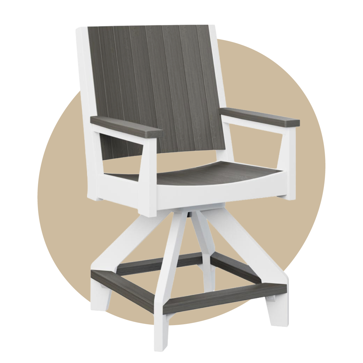 Mayhew Chat Swivel Counter Chair