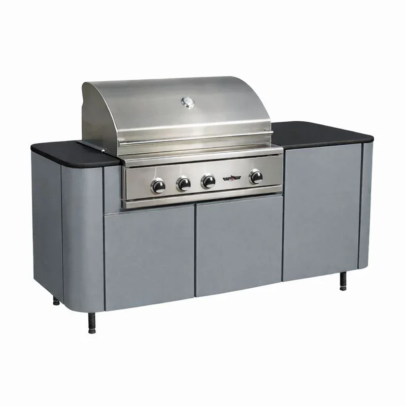 Cascade Grill Island 65"