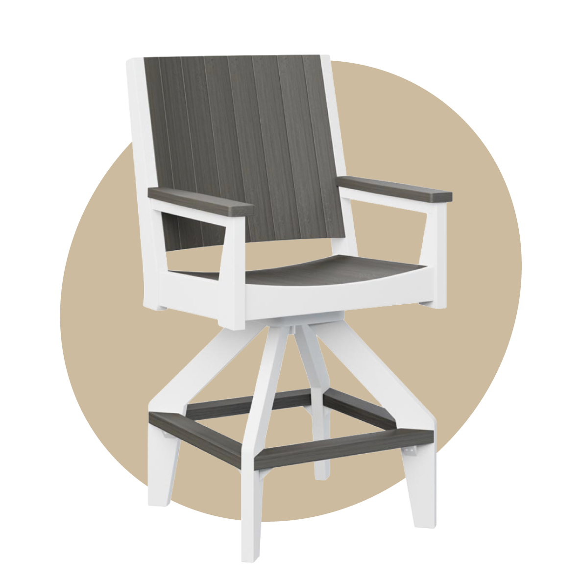 Mayhew Chat Swivel Bar Chair