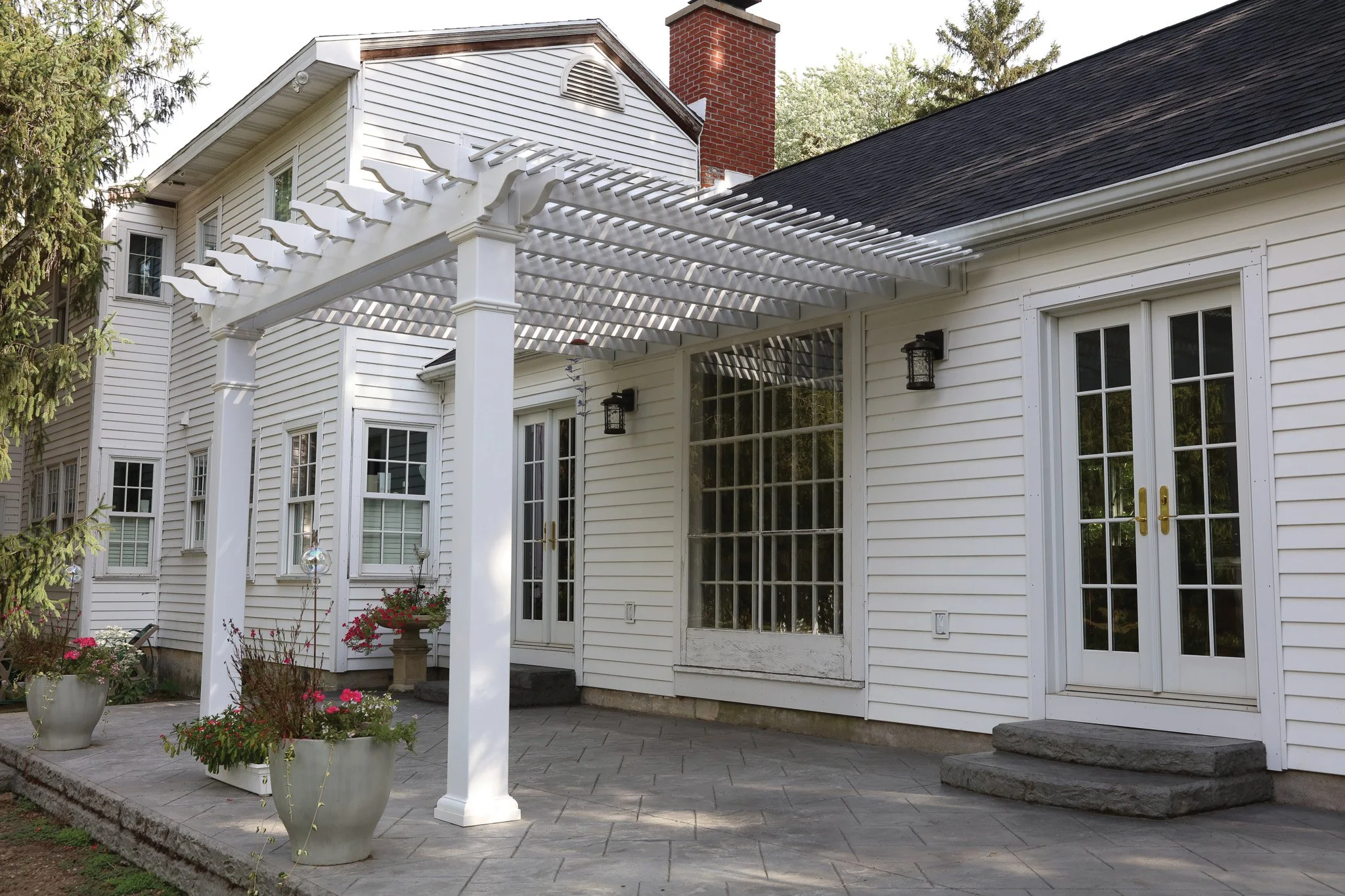 Urbana, Attached to house, 8x8 Square posts.jpg