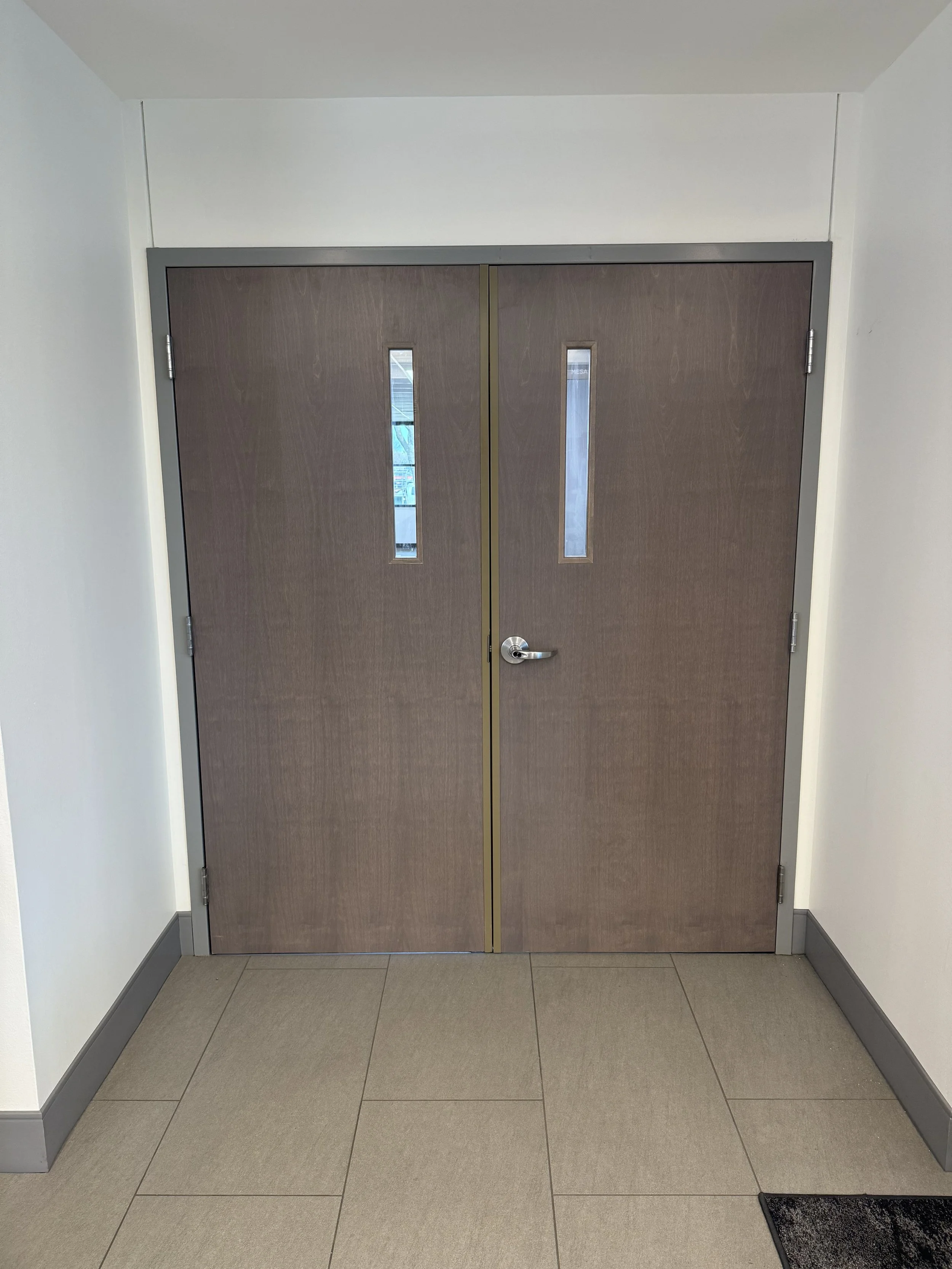 Rescomm double door
