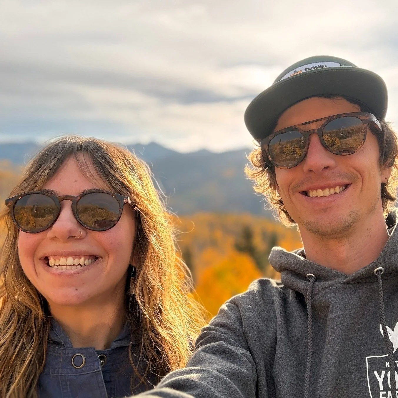 Okay, so who is La Manzana Cyclery, and what's our story (or a short version of it)? 

Behind the scenes, it's us - Max and Megan. We, along with our pups Olli and Penny, landed in the North Fork Valley about three years ago, in March of 2023, after 