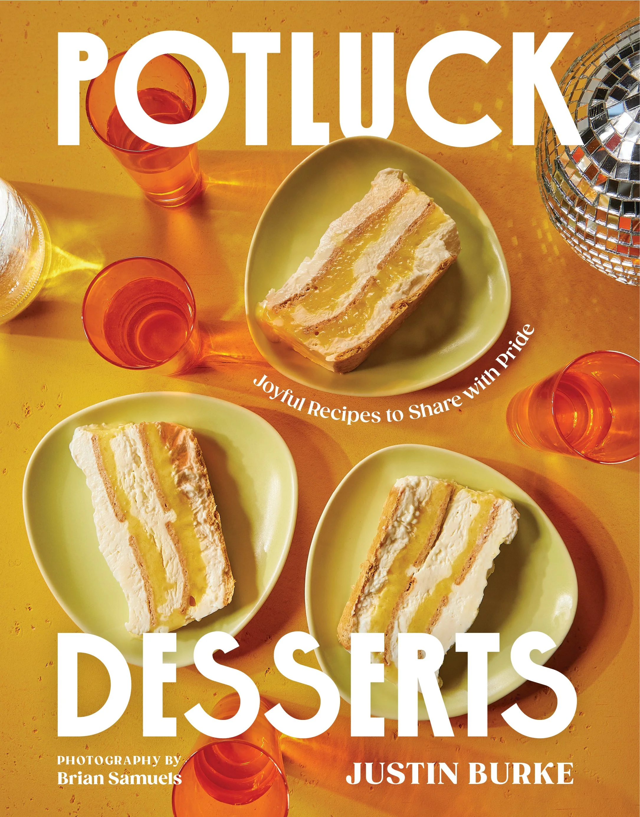 Potluck Desserts cookbook cover image