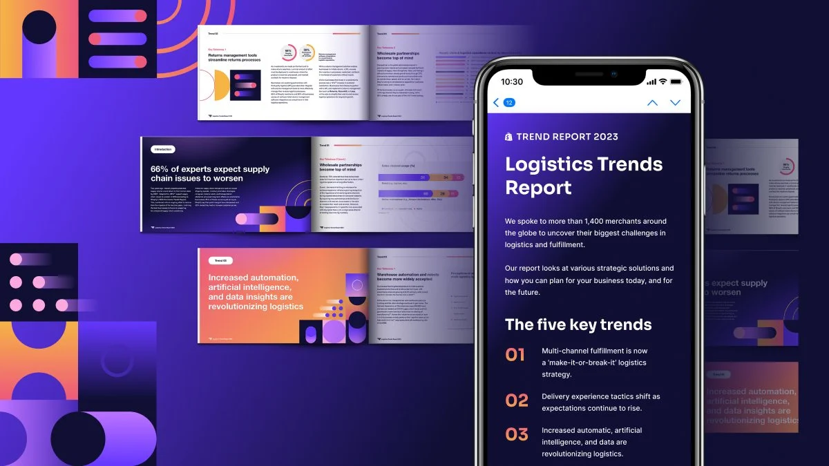 shopify logistics trend