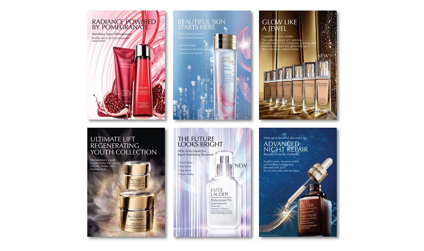 Promo postcard layouts