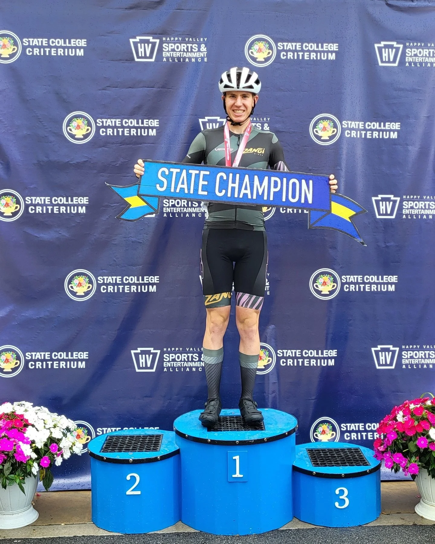 PA Cat 4 Crit State Champion! 
And should be cat 3 but I wasn&rsquo;t cat 3 yet so they didn&rsquo;t give it to me&hellip;

So, to recap. Some how. 
The race I lost, I won. The race I won, I lost. 

Either way I&rsquo;m now Cat 3 and on to more compe